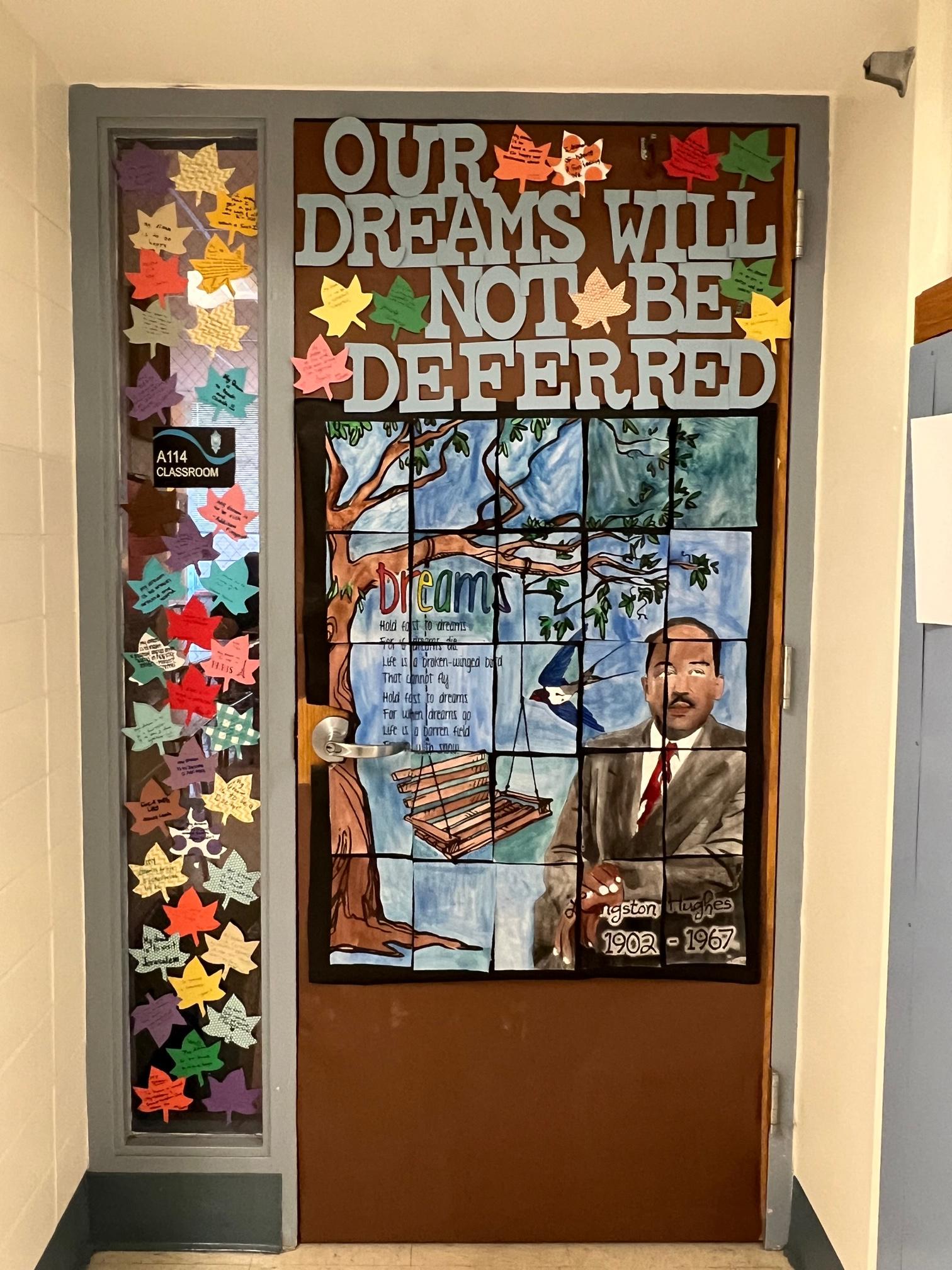 Willowbrook Black Organization for Student Success (BOSS) hosts door decorating contest to recognize and celebrate Black History Month