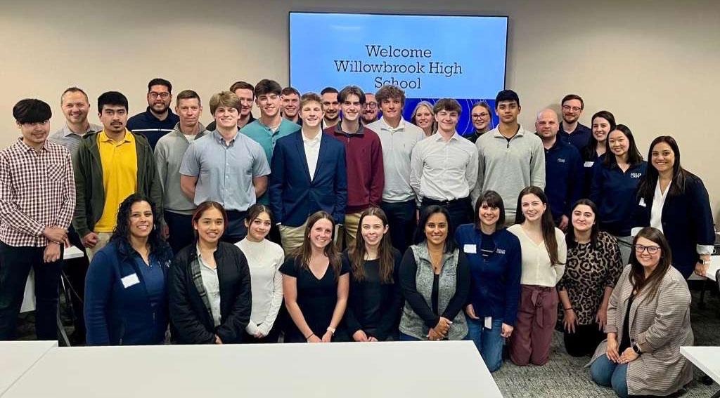 Willowbrook students visit local accounting firm
