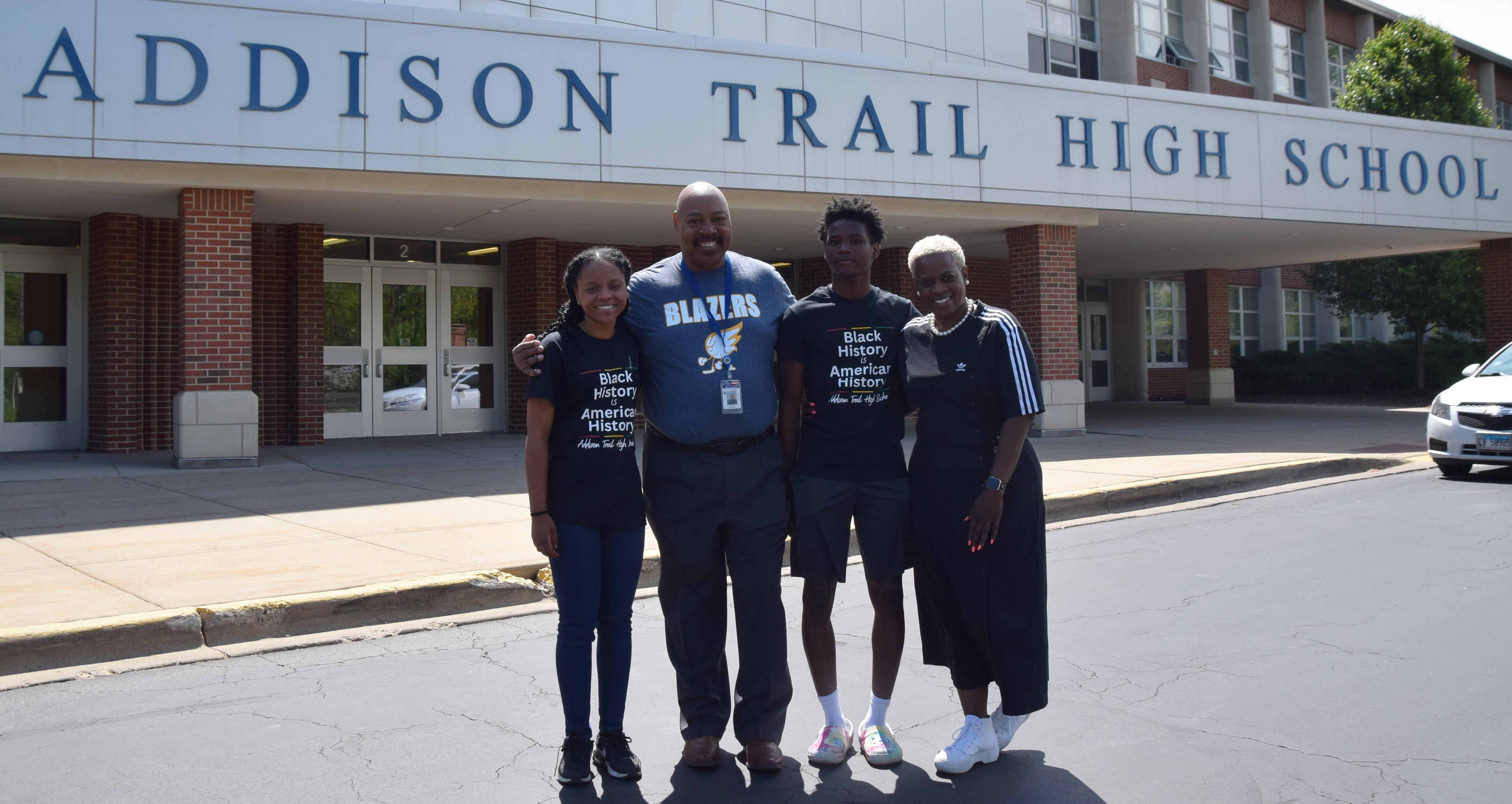 DuPage County Board Member visits Addison Trail
