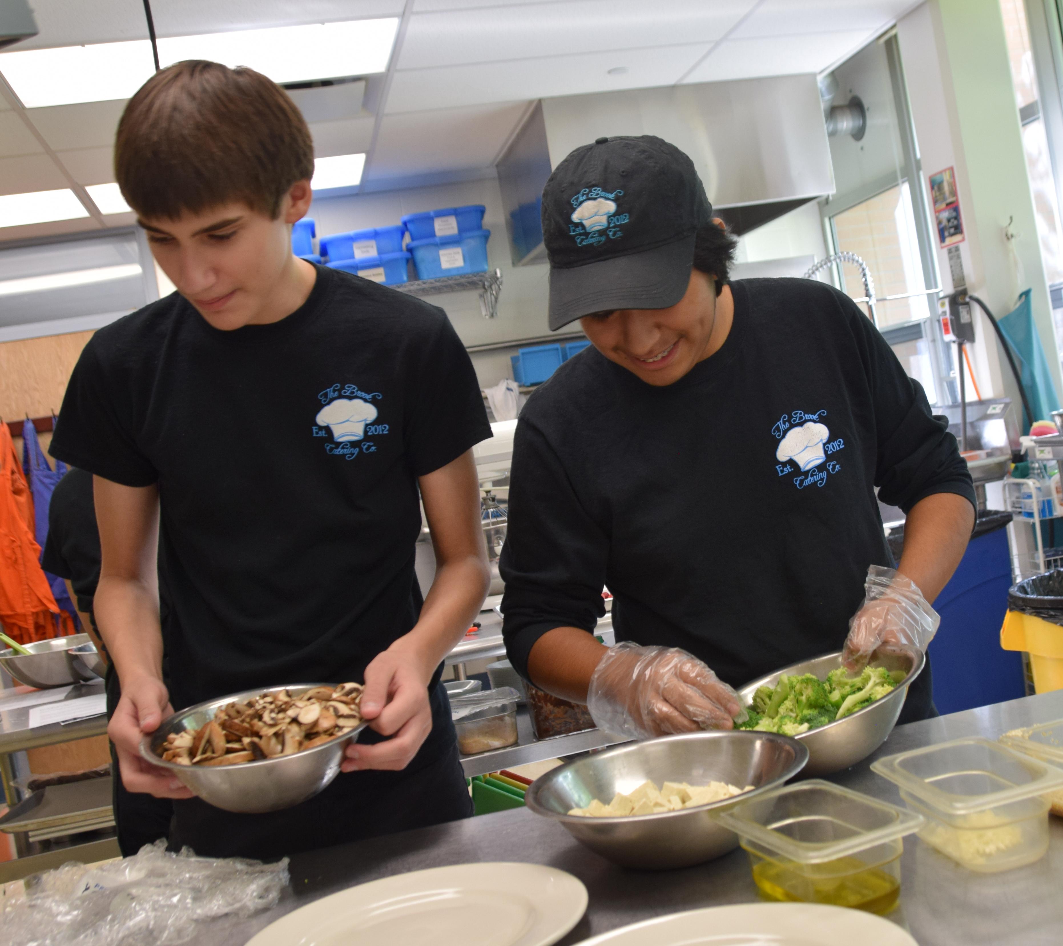 The Brook Catering Co. at Willowbrook provides students with real-world culinary experience 