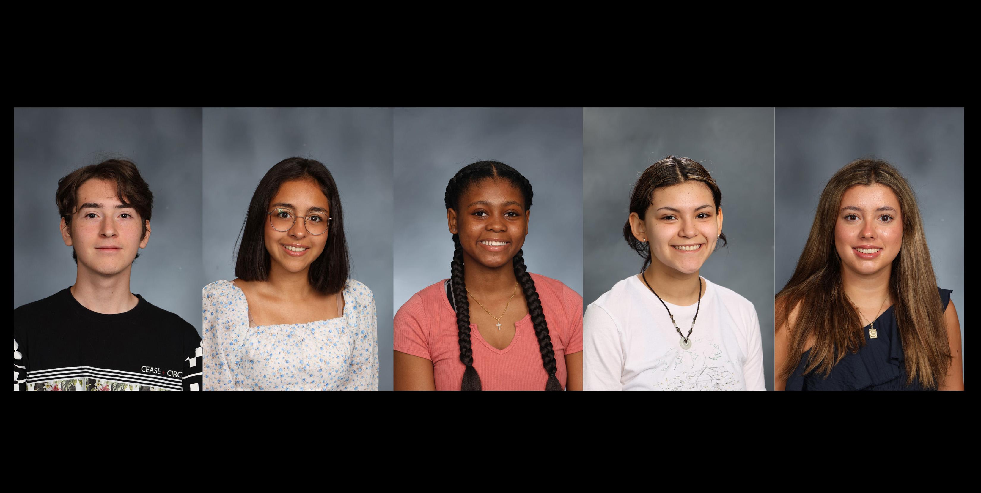 Five Willowbrook students awarded with academic honors from College Board National Recognition Programs