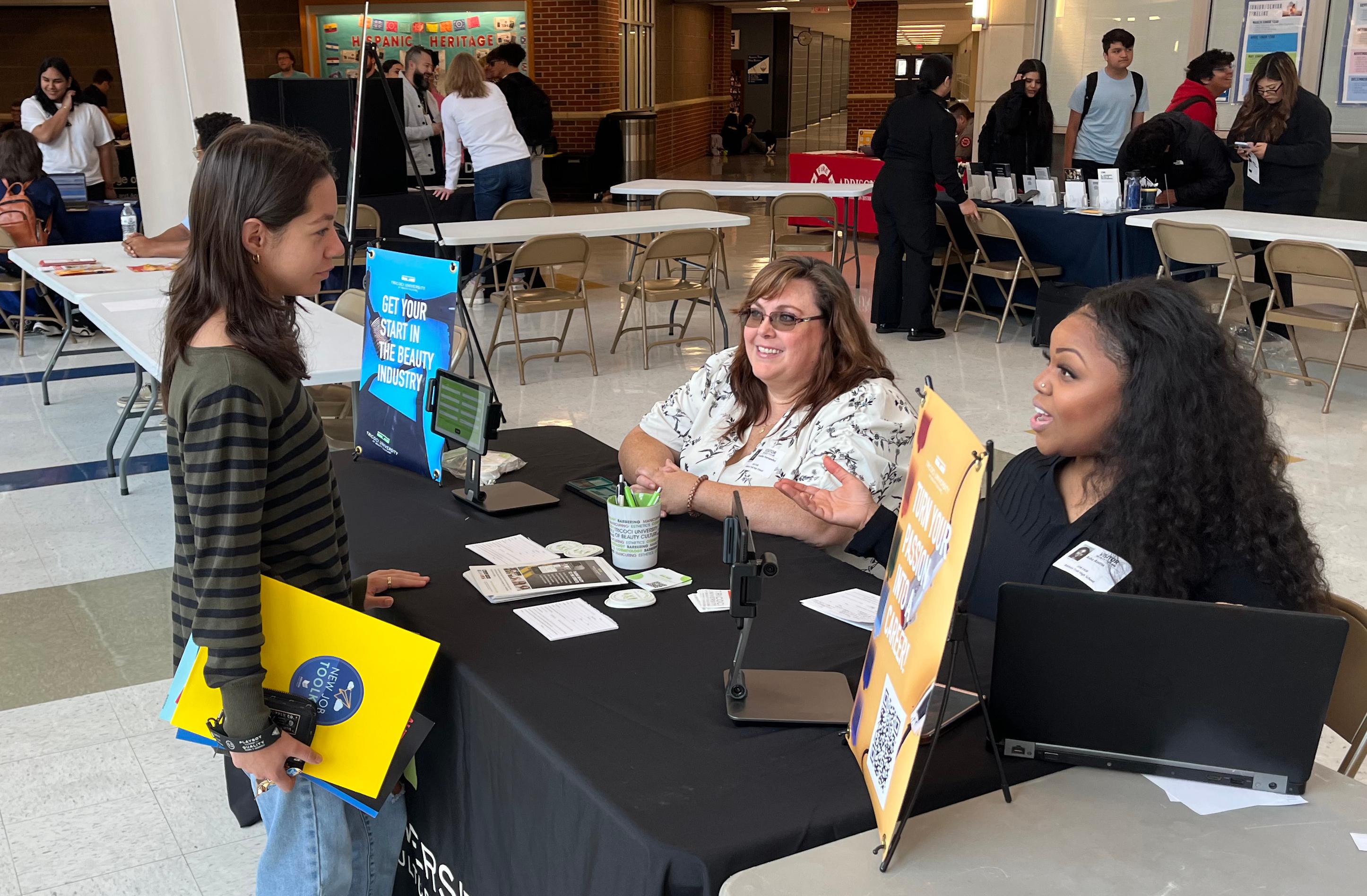 Addison Trail Counseling Department hosts Career/Employment Fair 