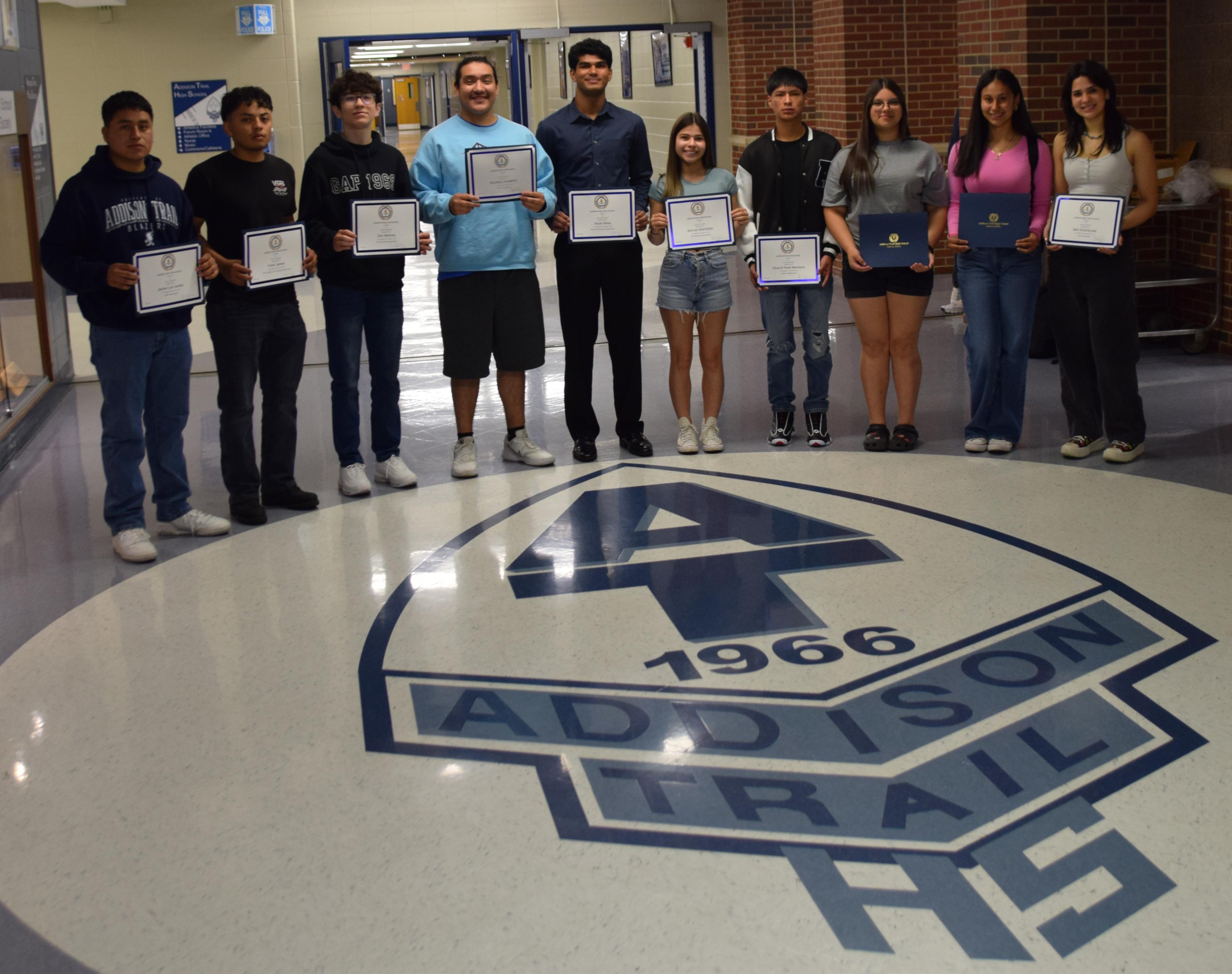 Addison Trail recognizes Students of Second Semester