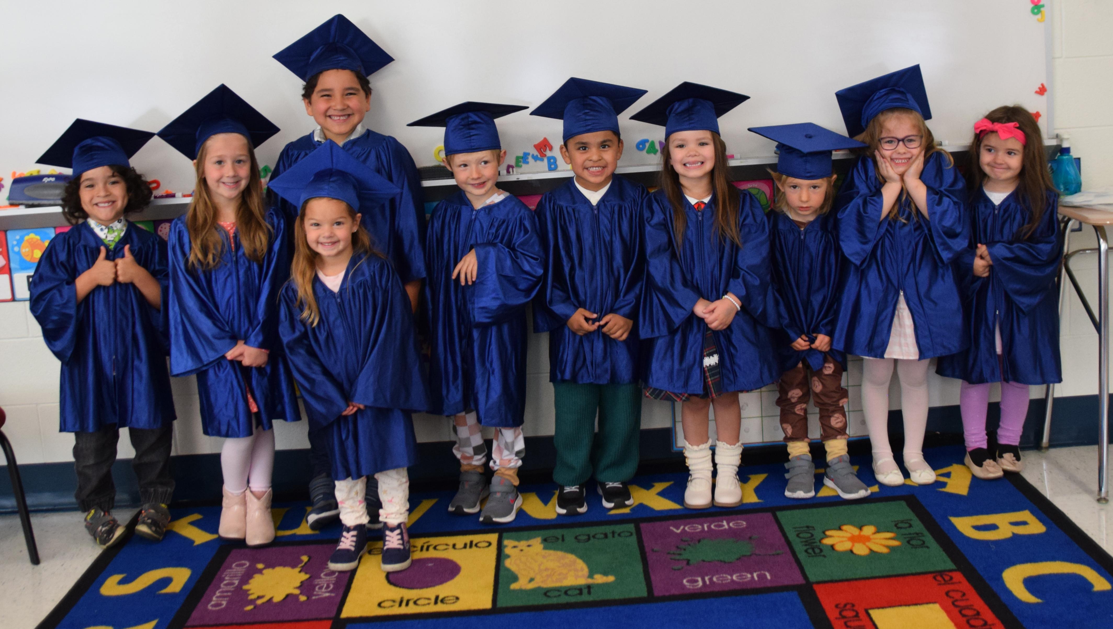 Addison Trail celebrates the graduation of its preschool class