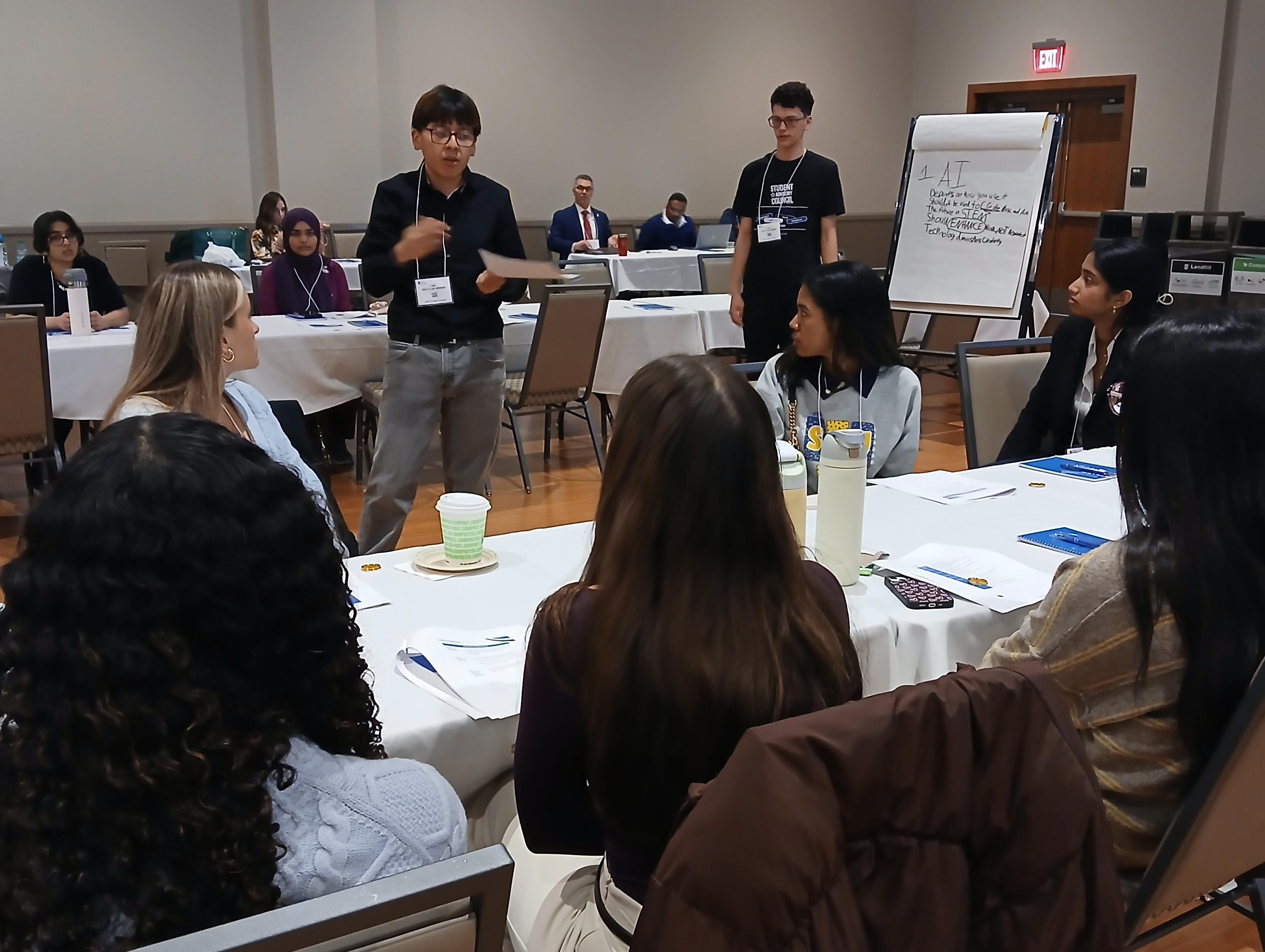 Willowbrook senior participates in ISBE’s first Student Summit, designed to elevate student voices in education