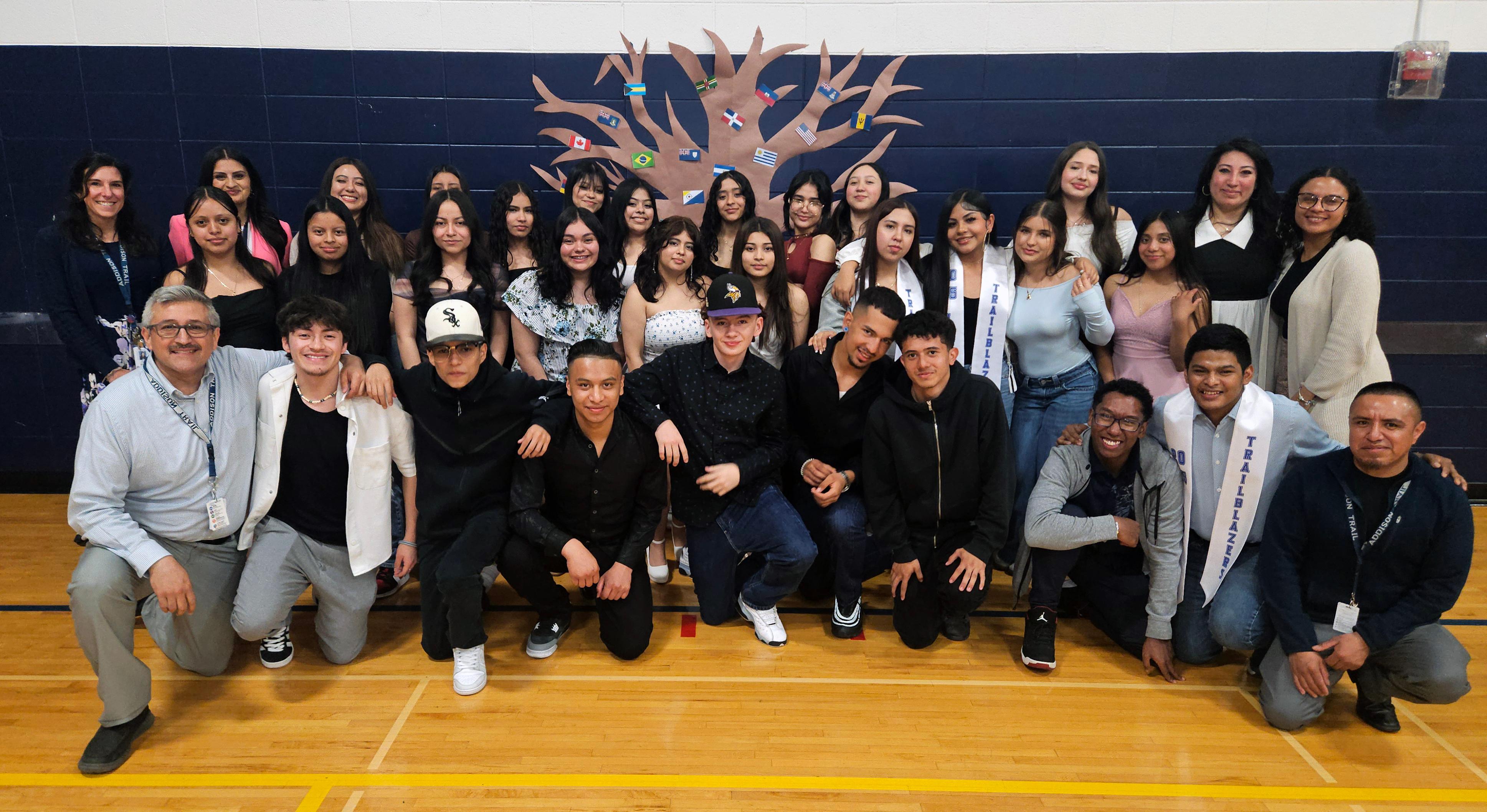 Addison Trail students participate in end-of-year celebration for English Learner (EL) and Newcomer groups