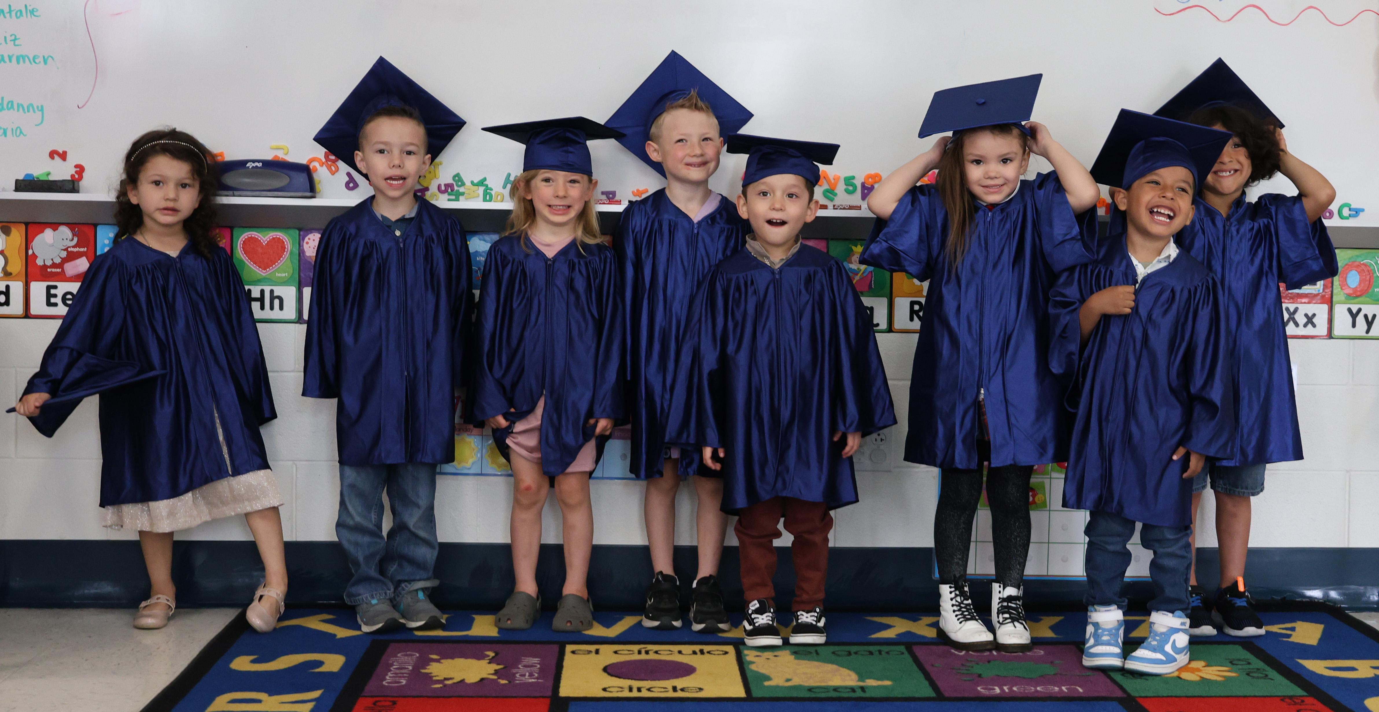 Addison Trail celebrates the graduation of its preschool class