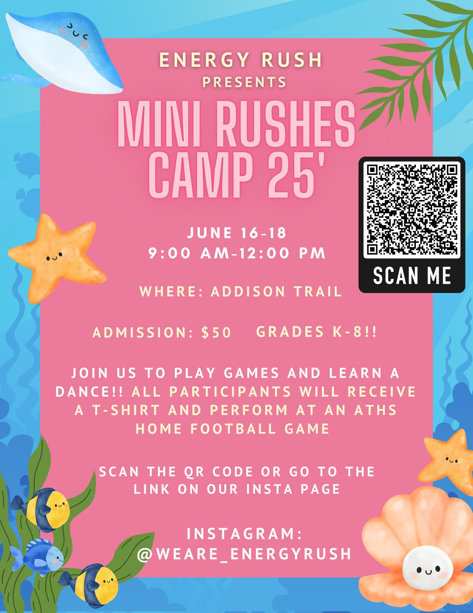 Addison Trail Energy Rush Dance Team to host summer camp for students in kindergarten through eighth grade