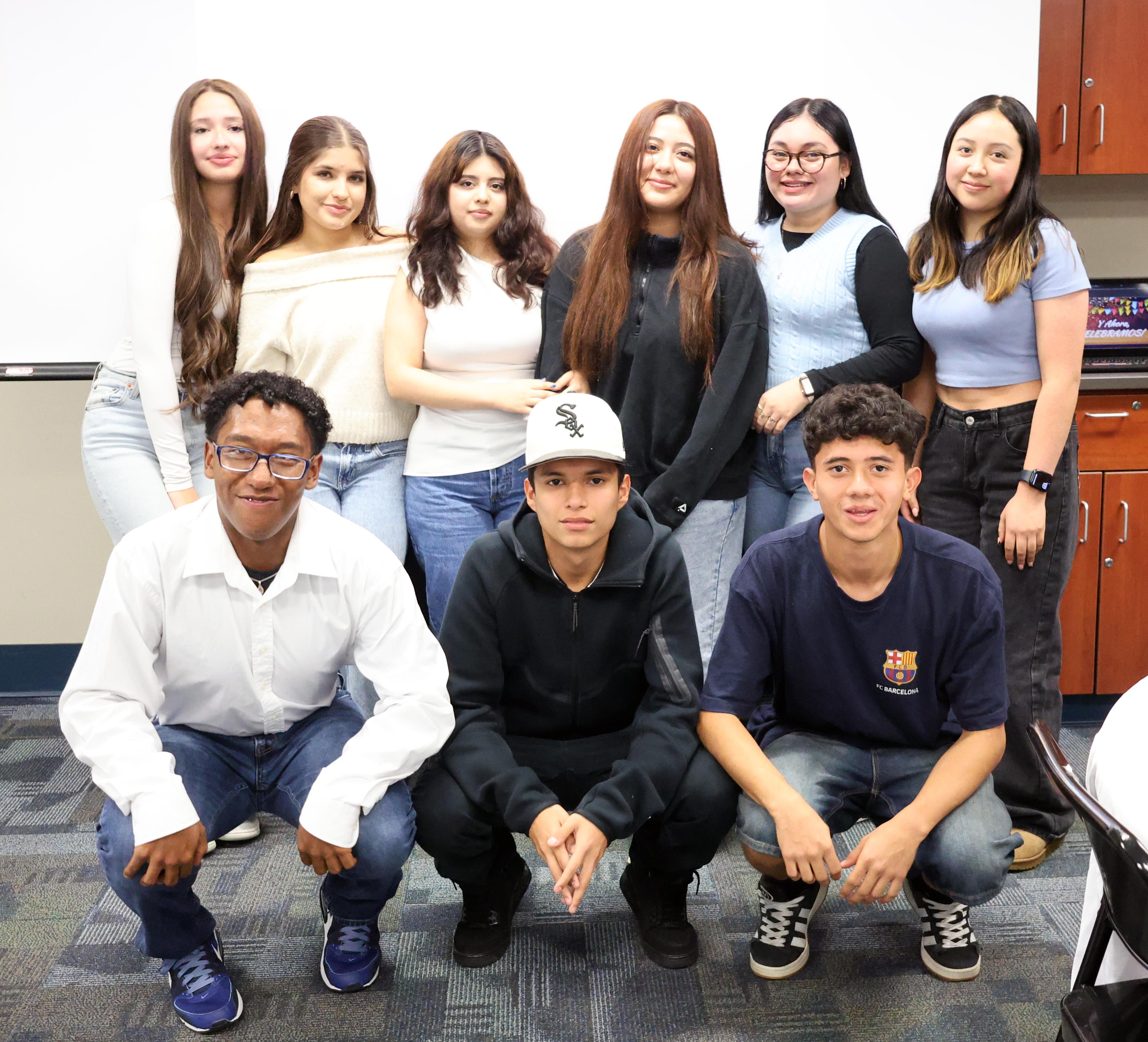 Addison Trail students participate in kick-off event for English Learner (EL) and Newcomer groups