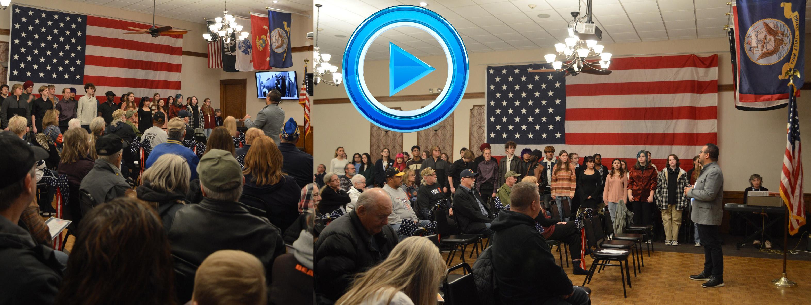 Willowbrook participates in community event to recognize Veterans Day