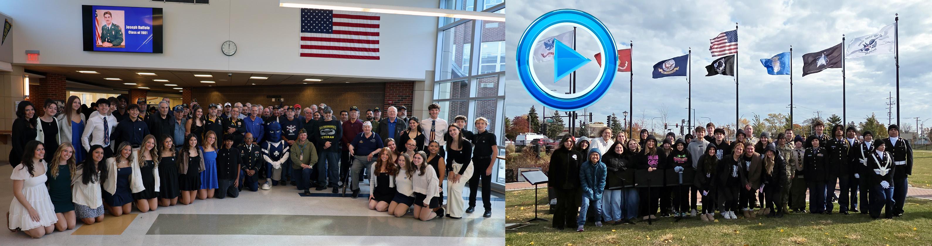 Addison Trail hosts, participates in events to recognize Veterans Day