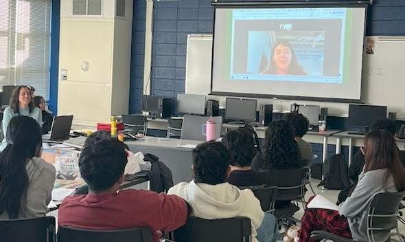 Addison Trail students get inside look into field of journalism through career experience with reporter