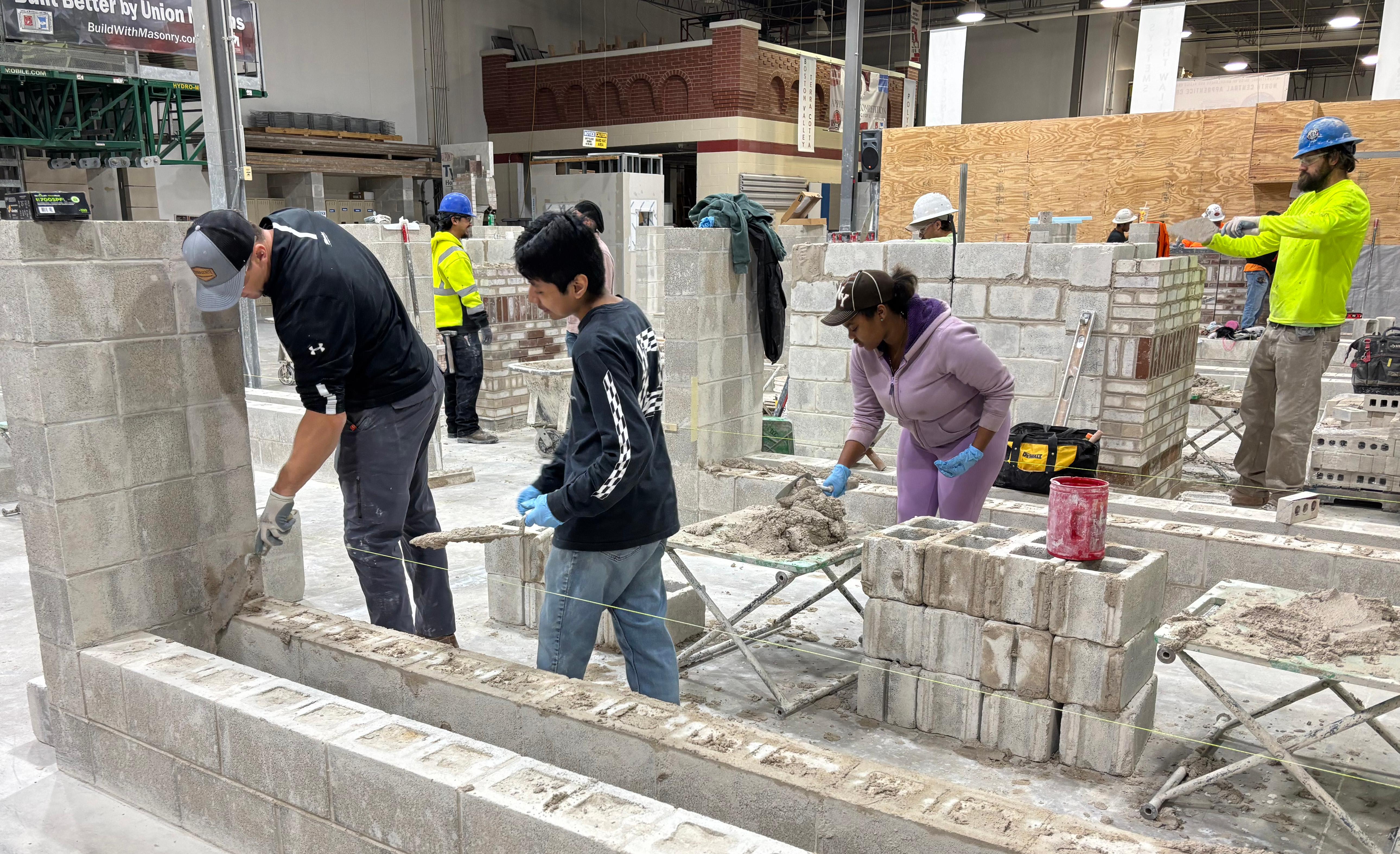 Addison Trail students participate in career-exploration field trip to District Council Training Center