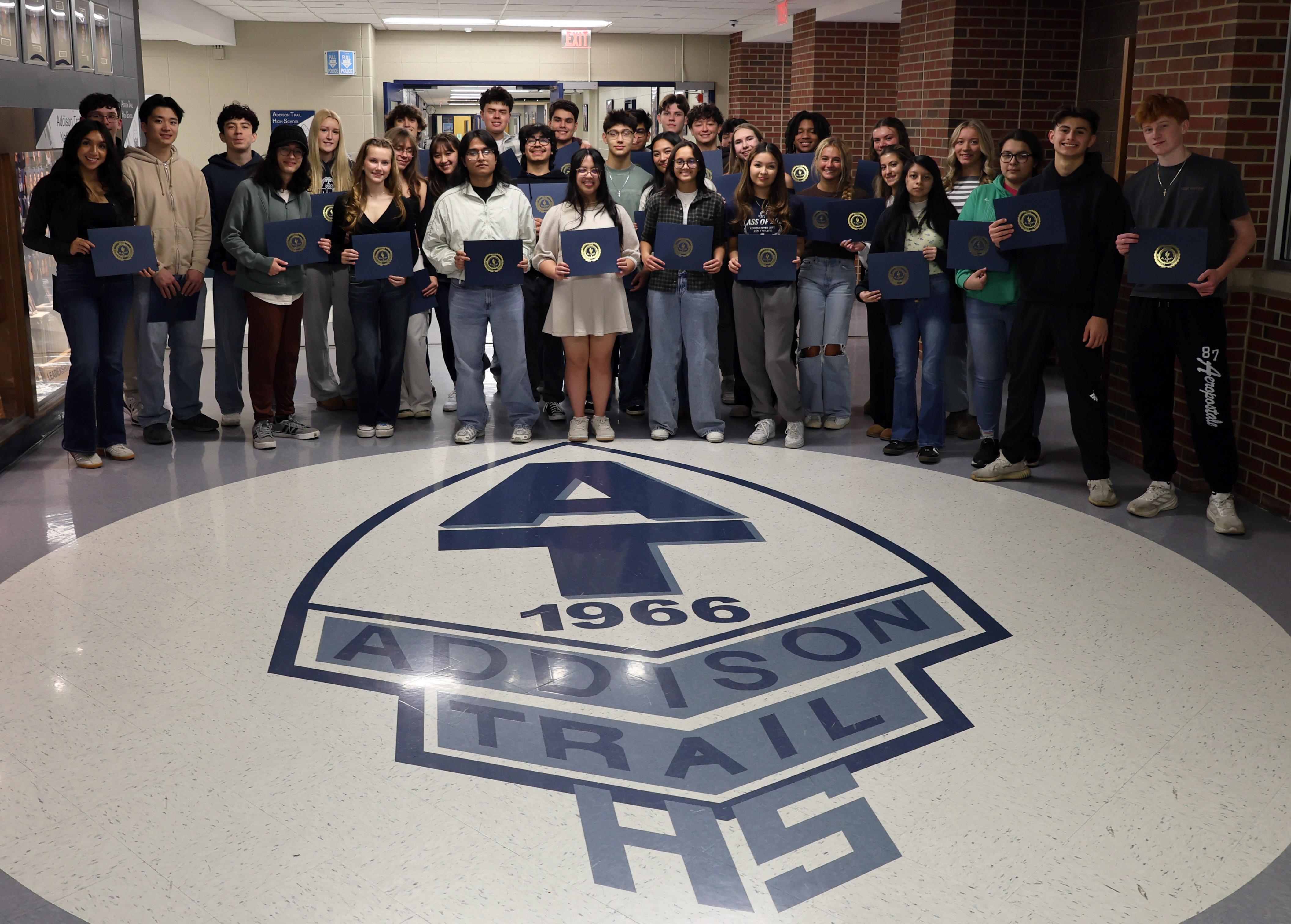 Addison Trail seniors designated as 2026-27 State Scholars