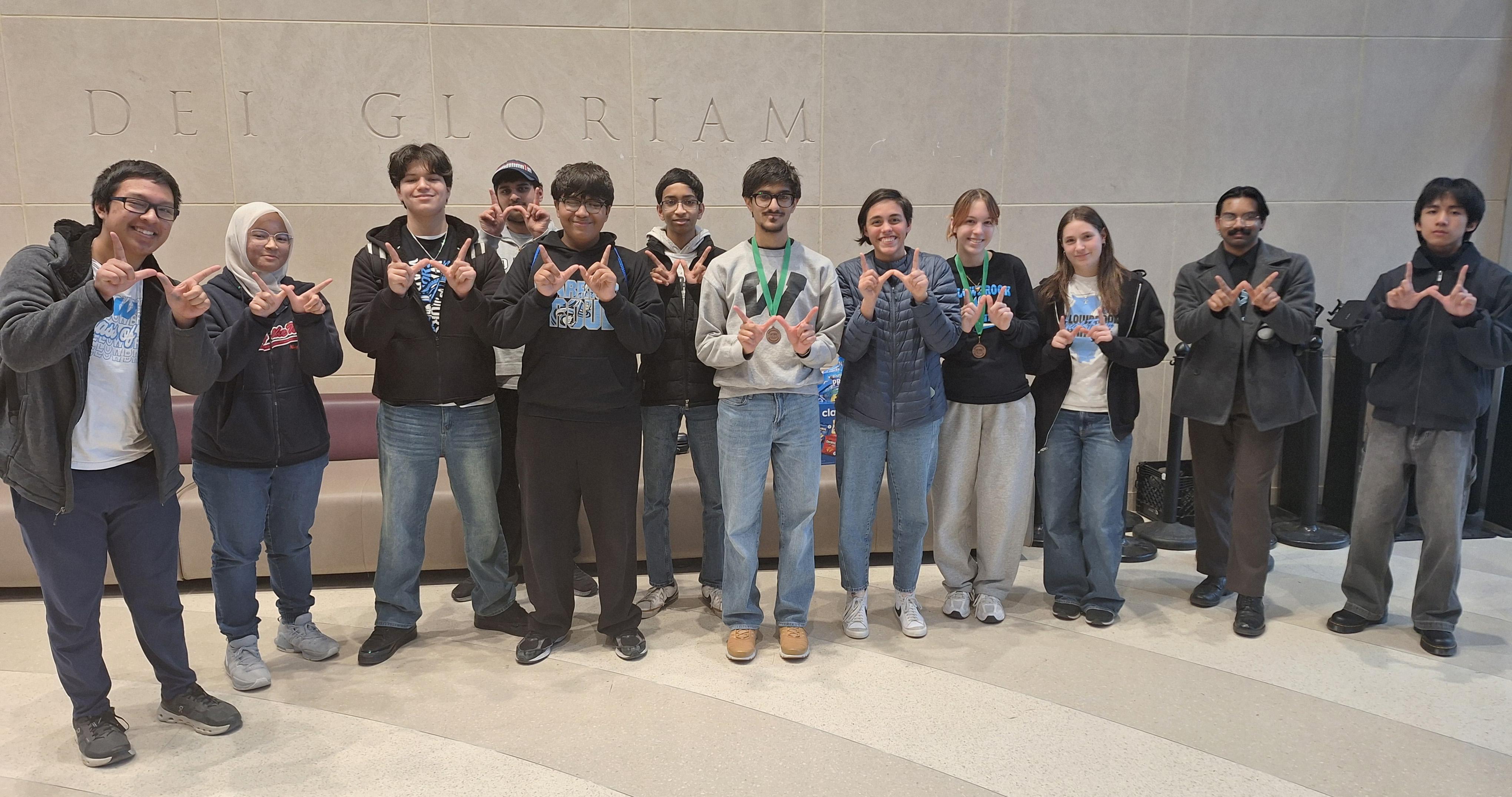 Willowbrook Science Olympiad Team earns awards at Loyola Academy Science Olympiad Invitational