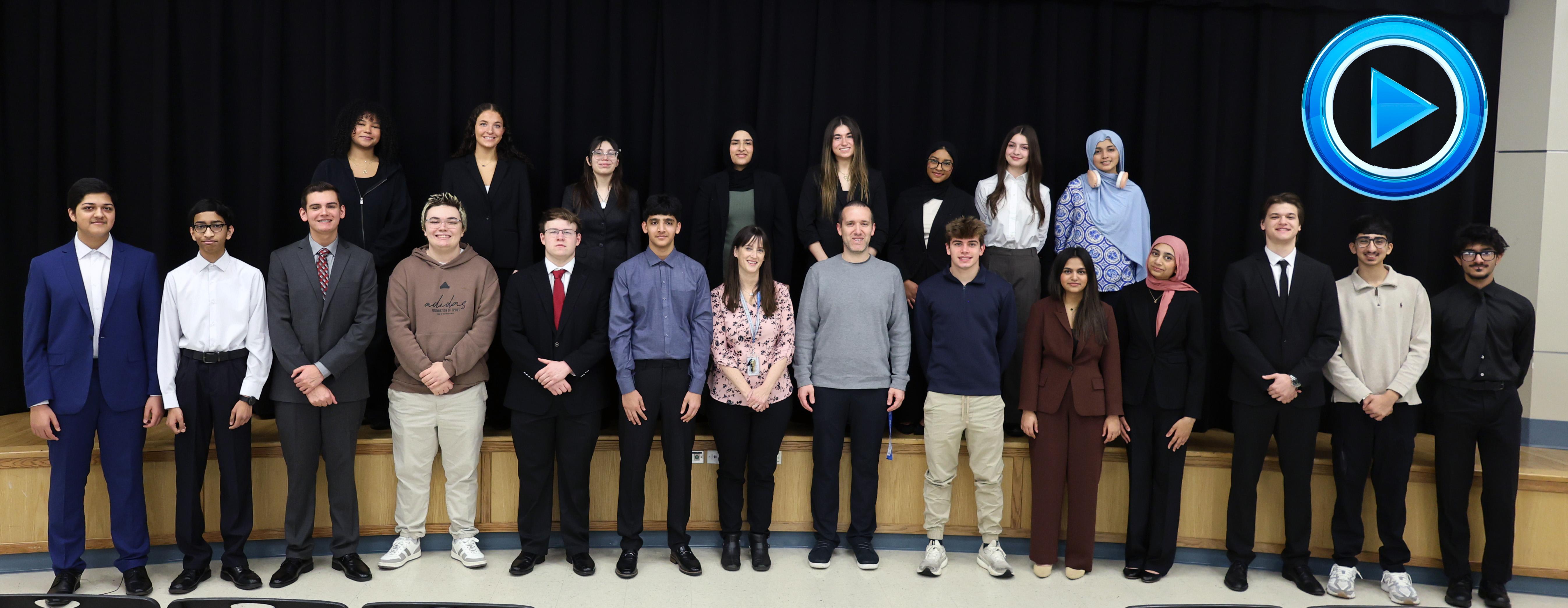 Willowbrook hosts State send-off celebration for members of DECA Team