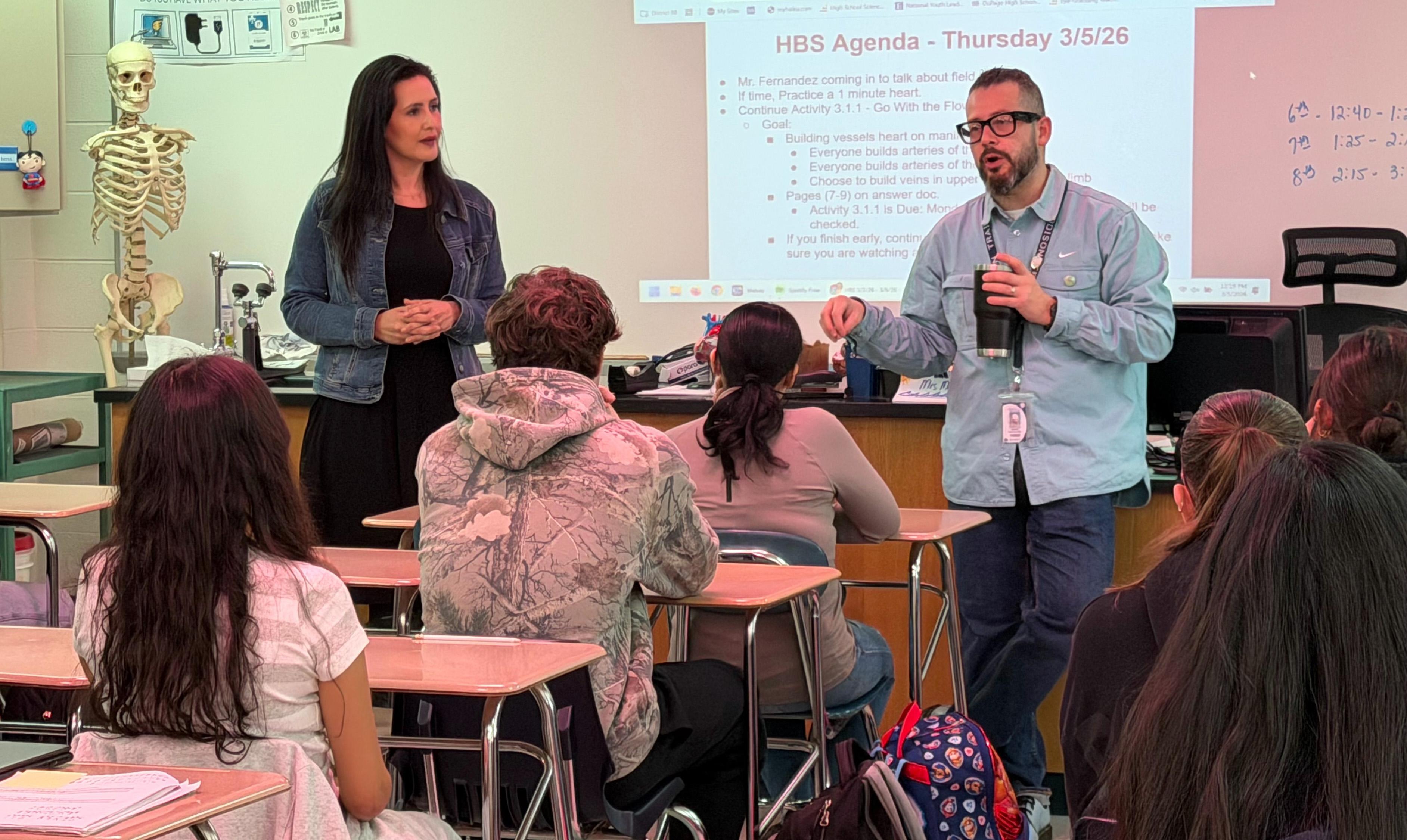 Exploring careers in medical forensics: District 88 continues to expand career pathway opportunities/experiences