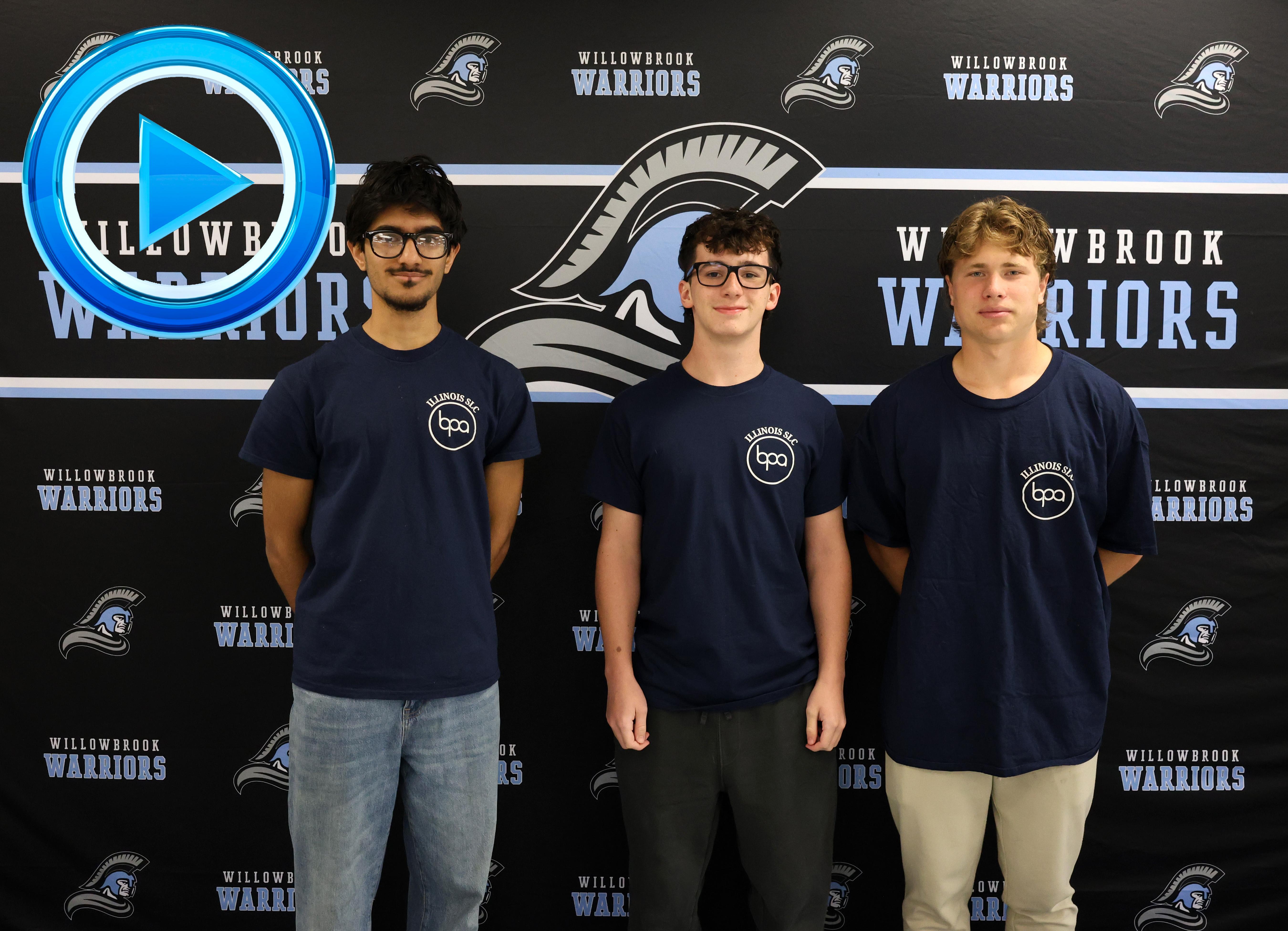 Willowbrook hosts National send-off celebration for members of Business Professionals of America (BPA) Team