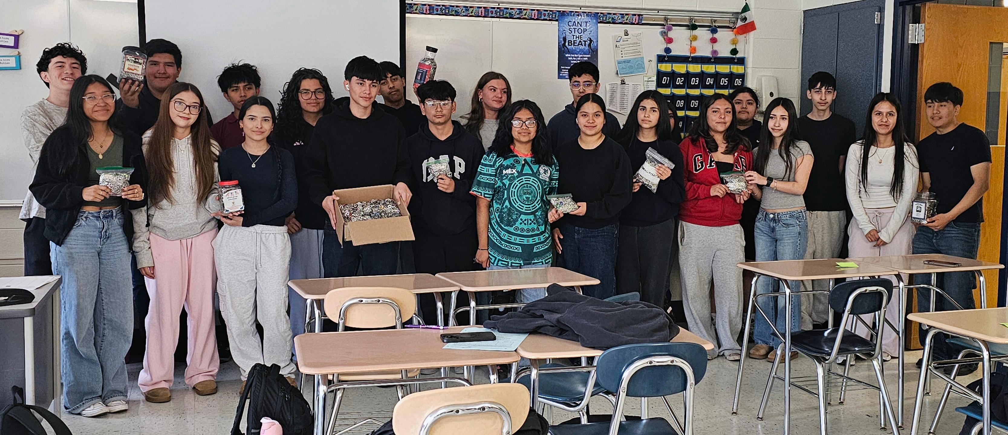 Addison Trail students participate in unit focused on giving back and supporting others
