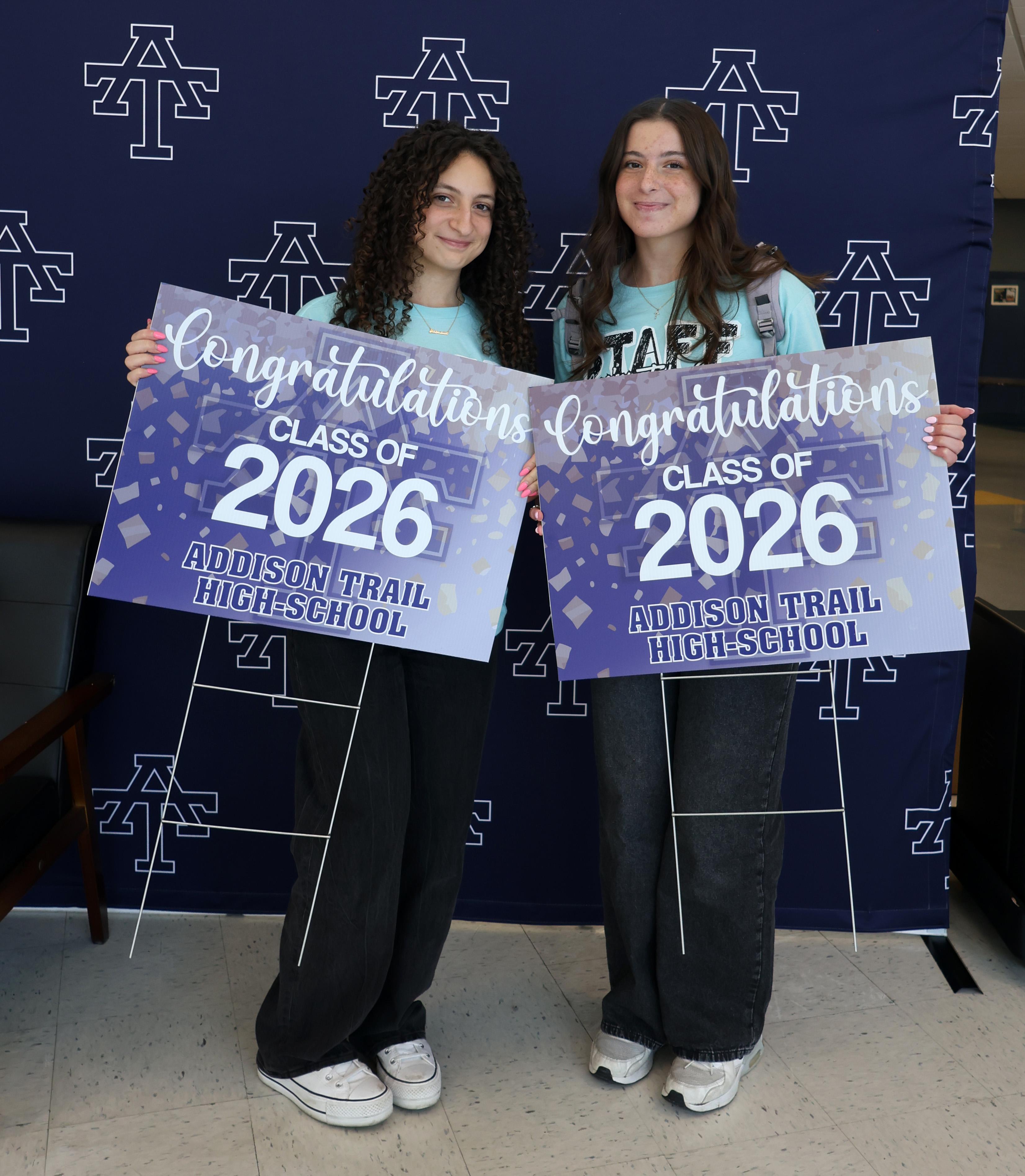 Addison Trail hosts two events for members of class of 2026