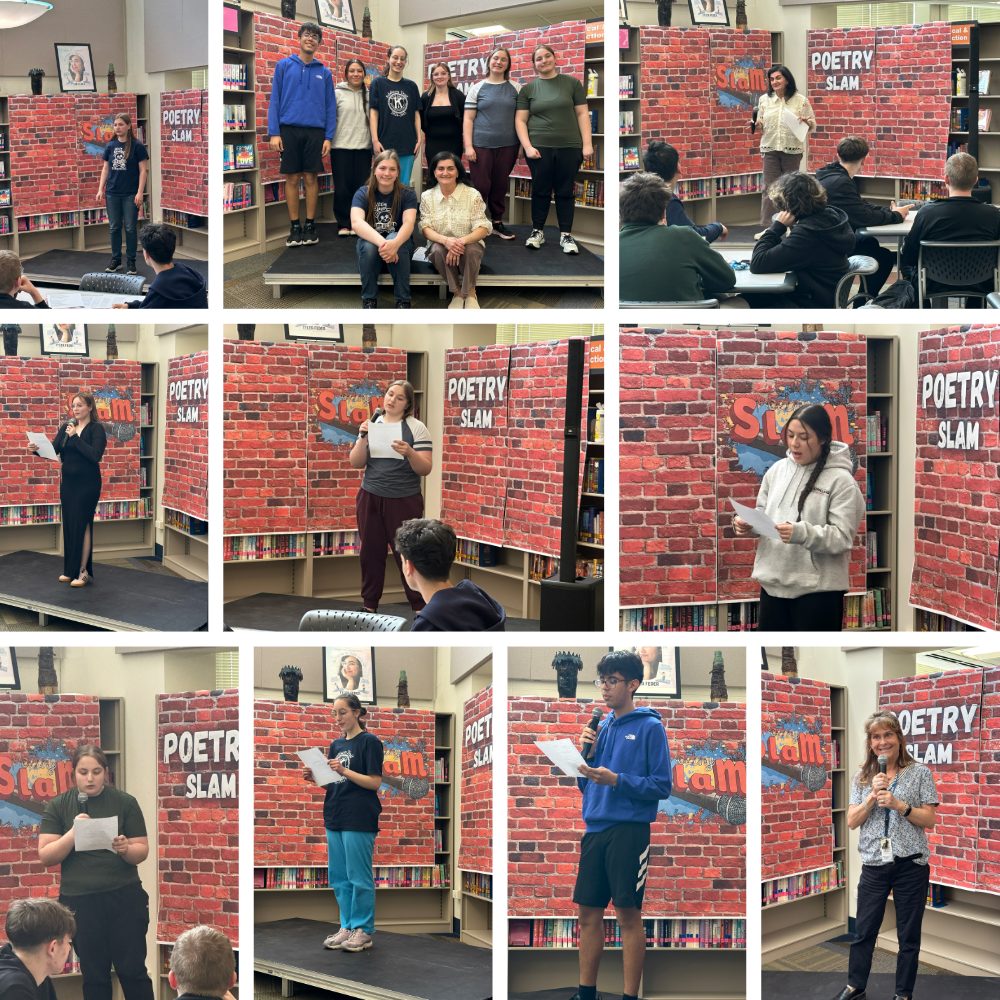 Addison Trail celebrates National Poetry Month and School Library Month
