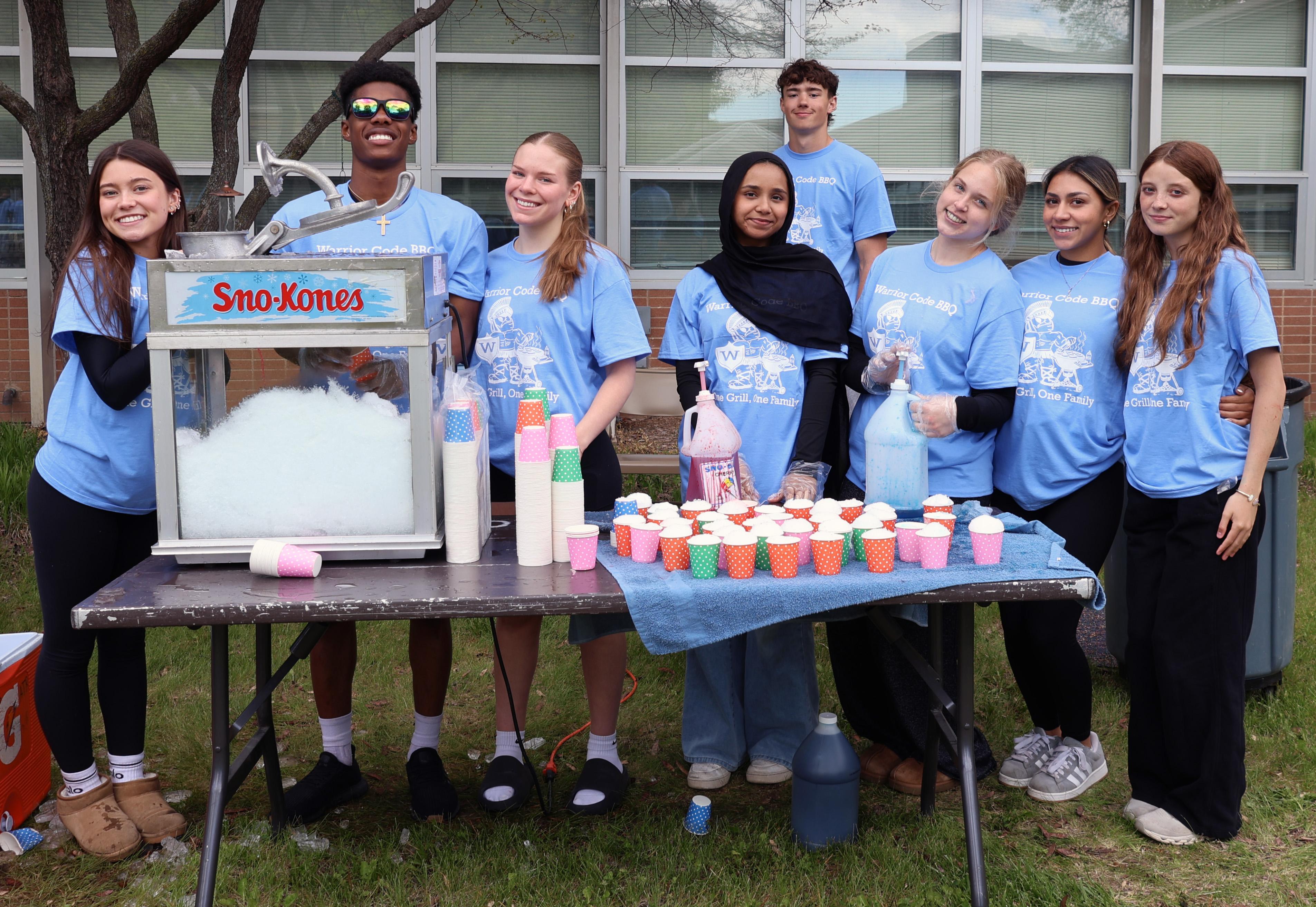 Willowbrook PBIS team hosts annual end-of-year barbecue