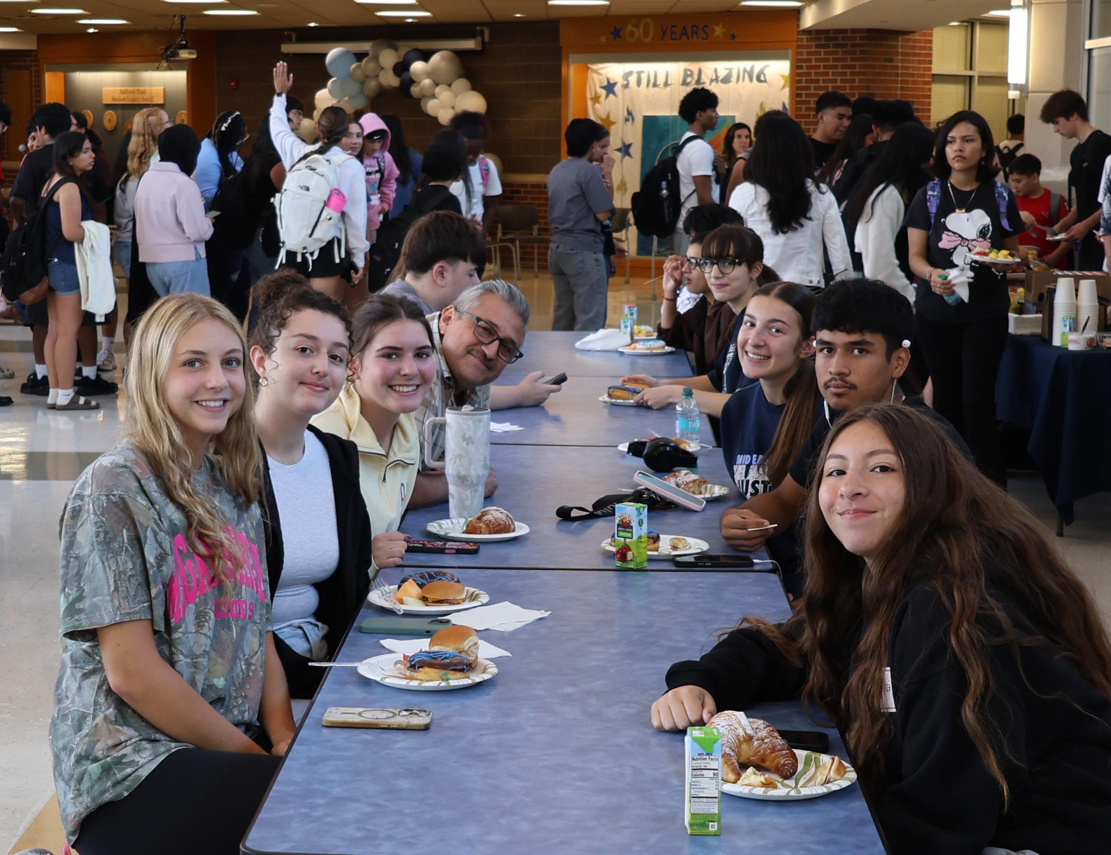 Addison Trail hosts annual New Student Breakfast