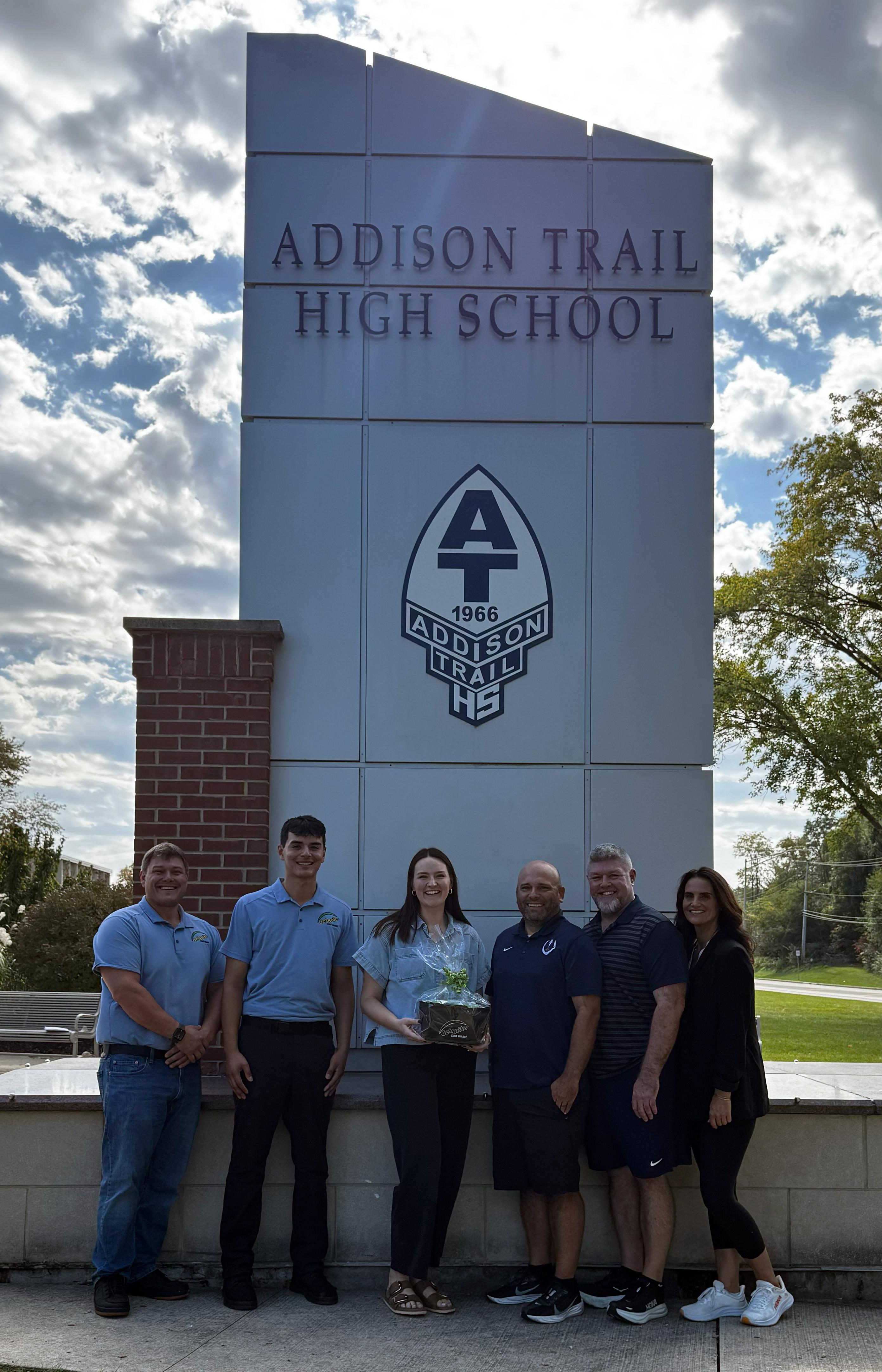 Addison Trail teacher named as recipient of Jet Brite Car Wash’s ‘Teacher Sweeps’