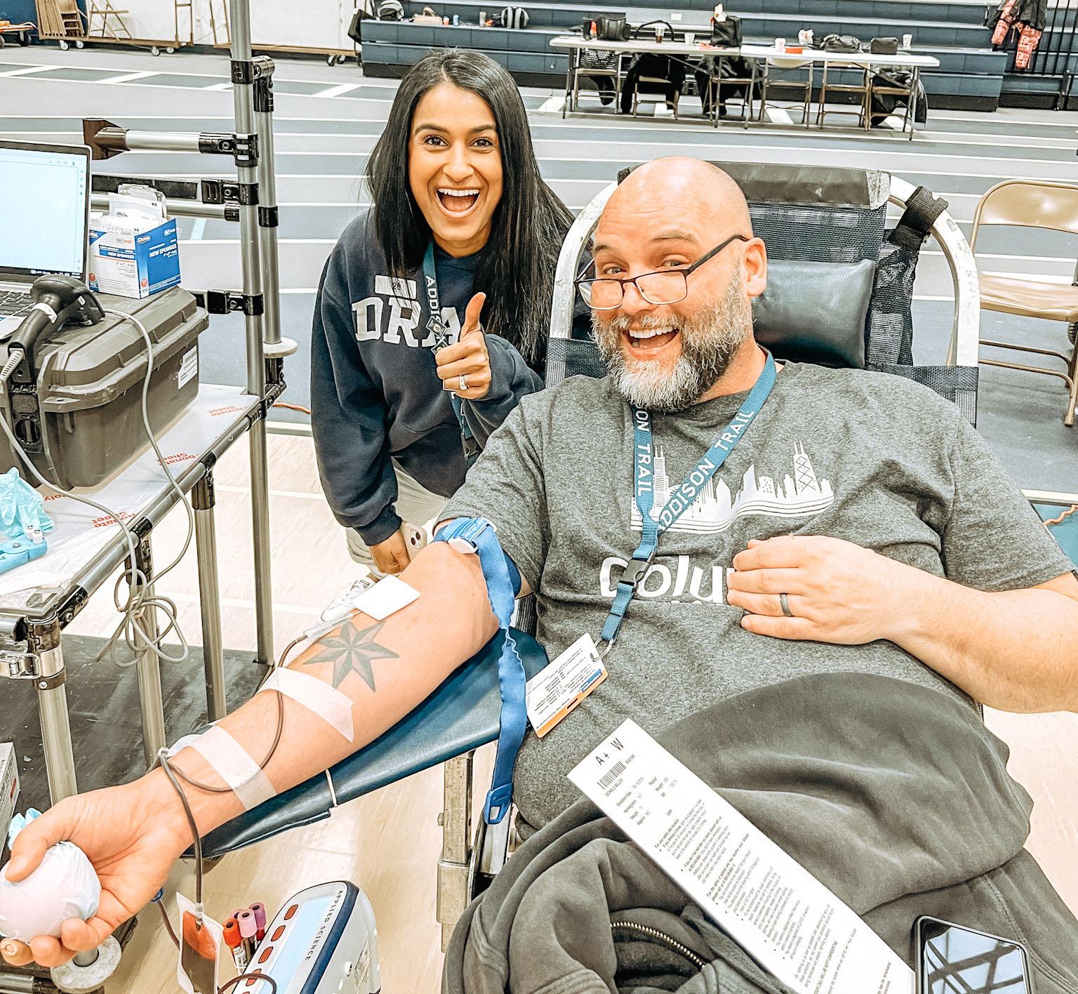 Addison Trail hosts blood drive for Vitalant