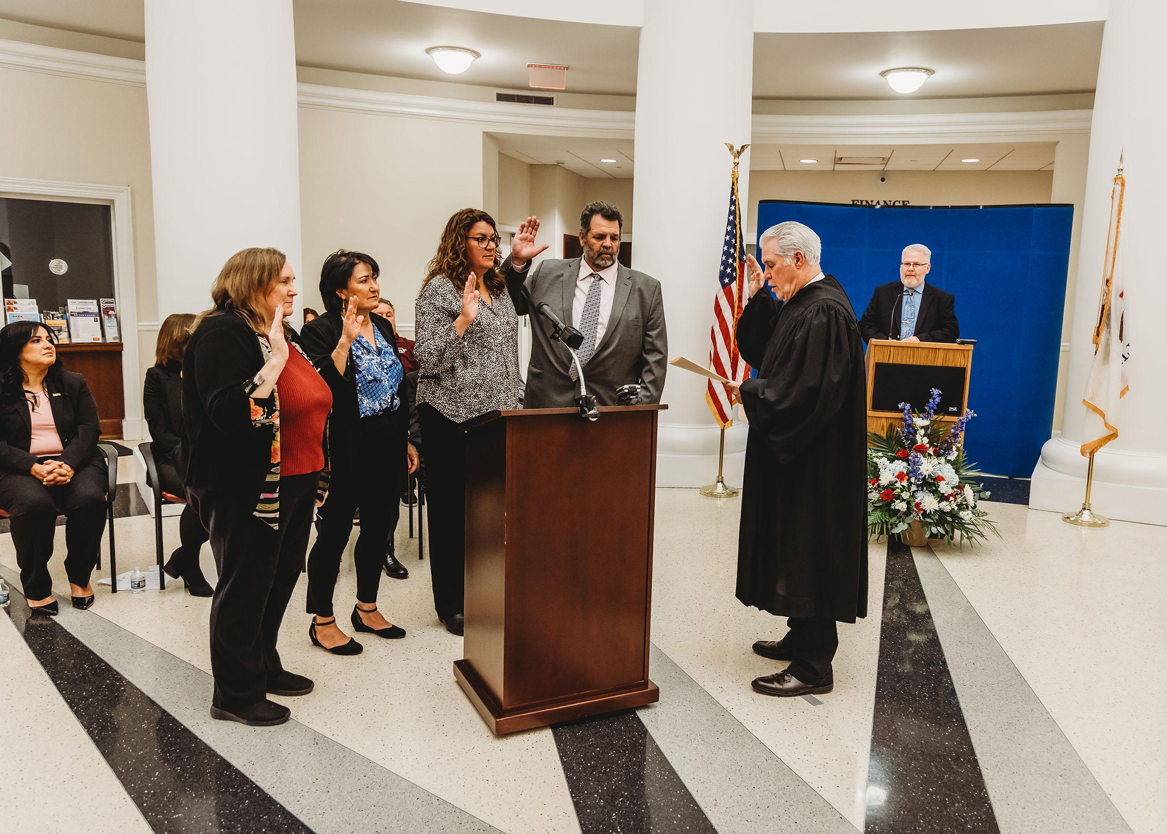 District 88 installs new Board of Education, thanks outgoing Board member for years of service