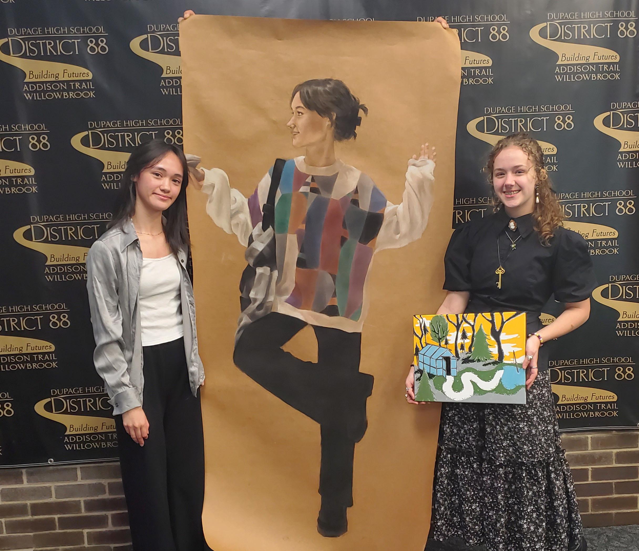 Six students named as District 88 Art Scholarship recipients