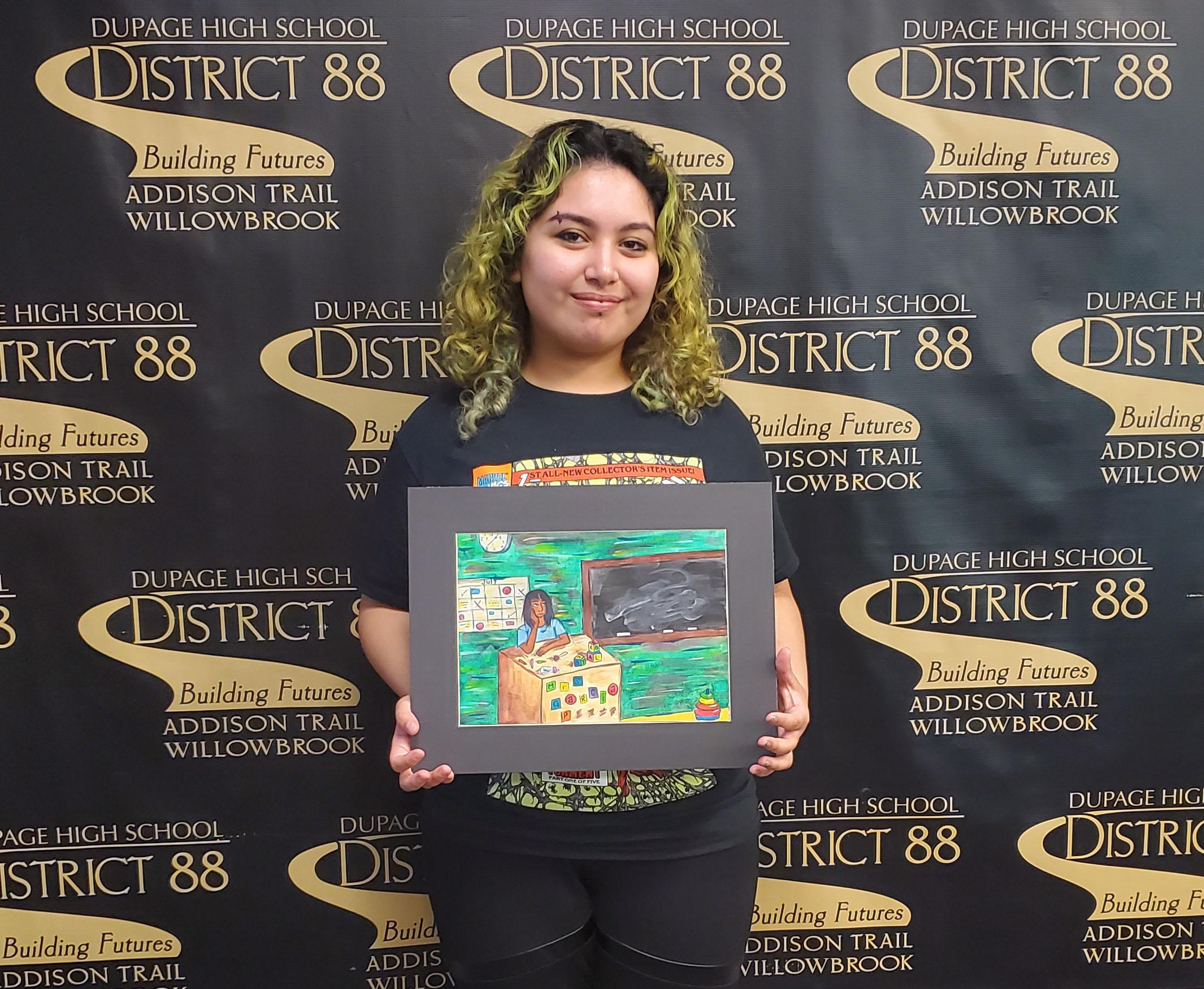 Six students named as District 88 Art Scholarship recipients