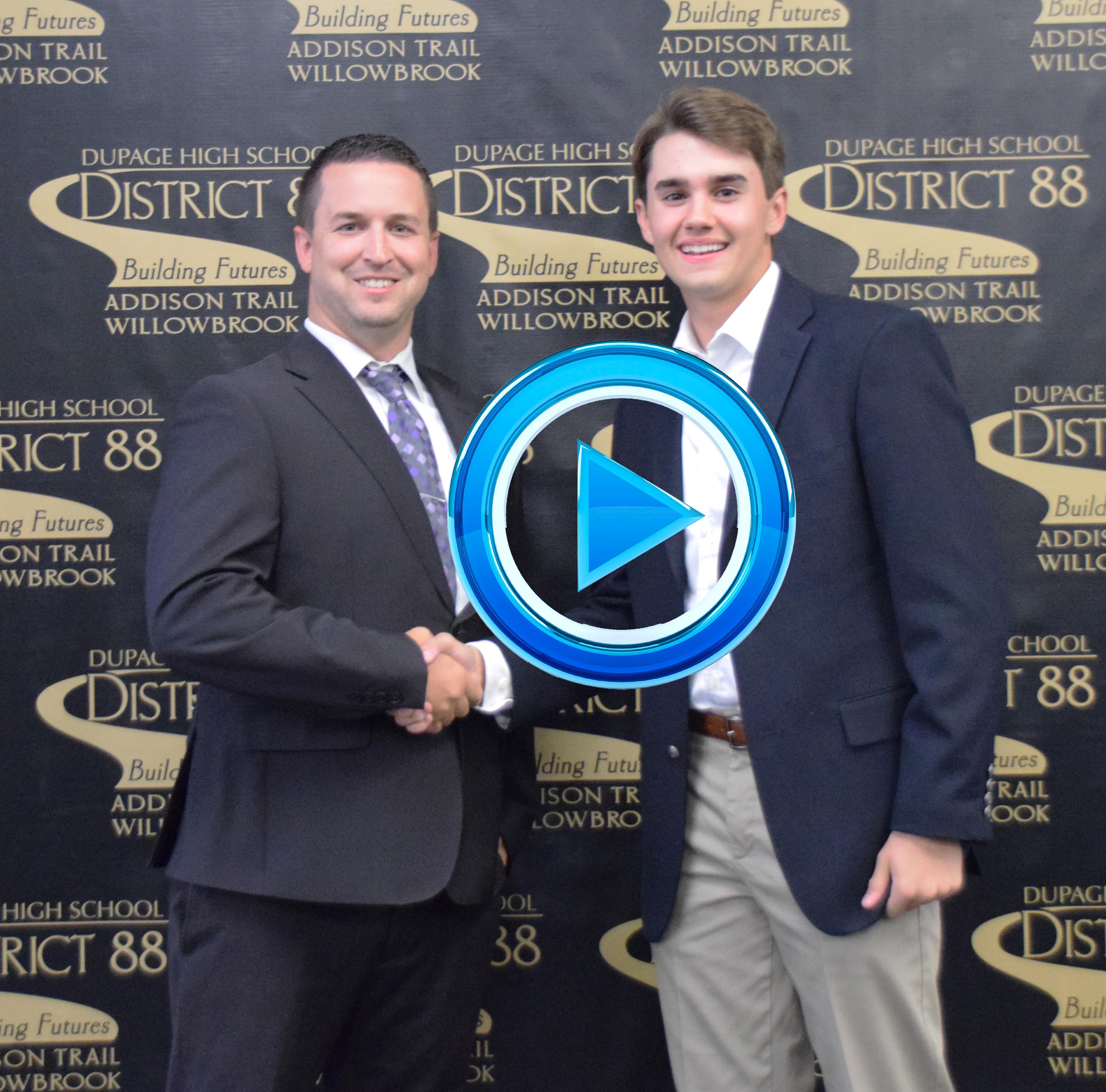 Addison Trail names August recipient of 88’s Best recognition