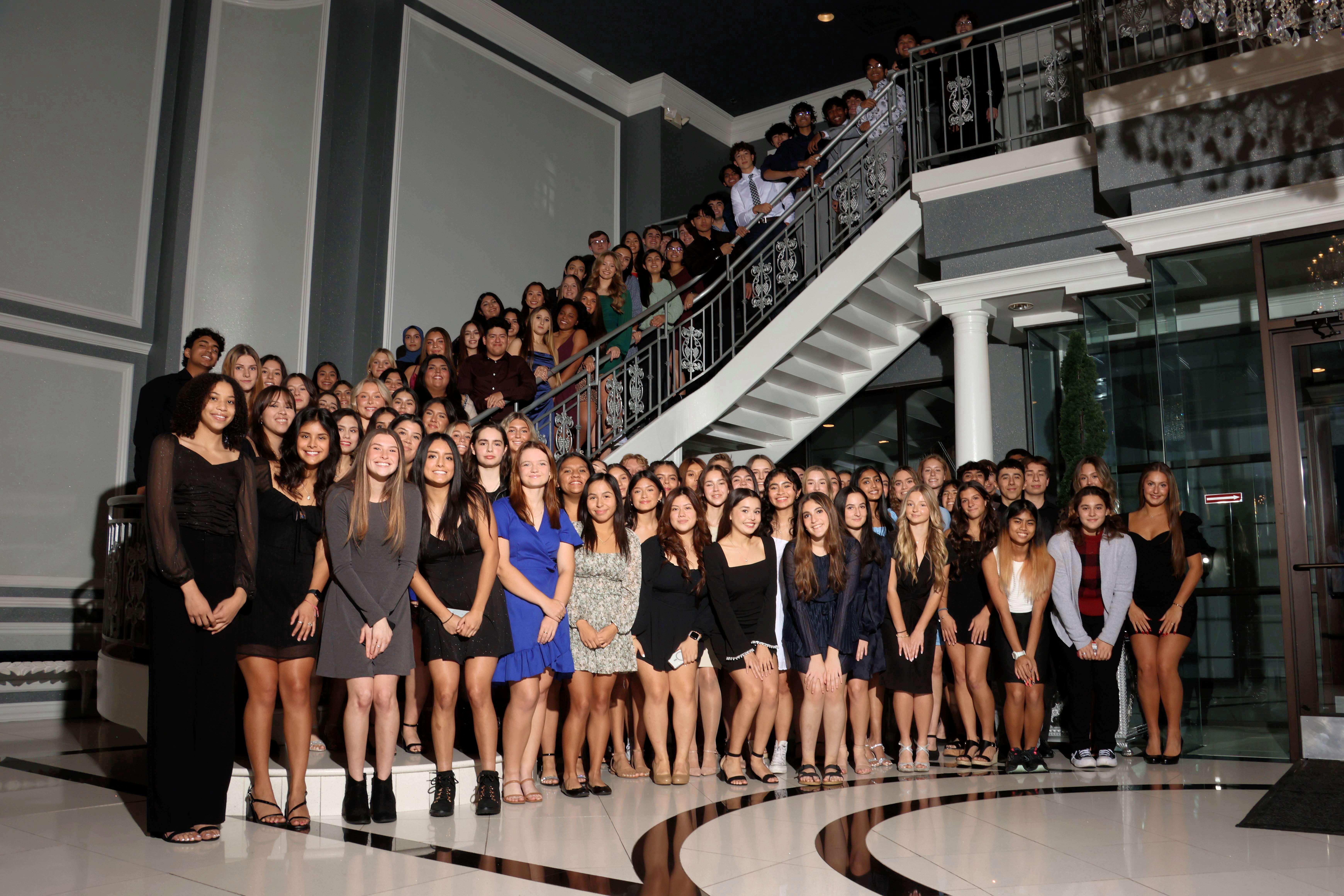 Addison Trail students inducted, reaffirmed into National Honor Society