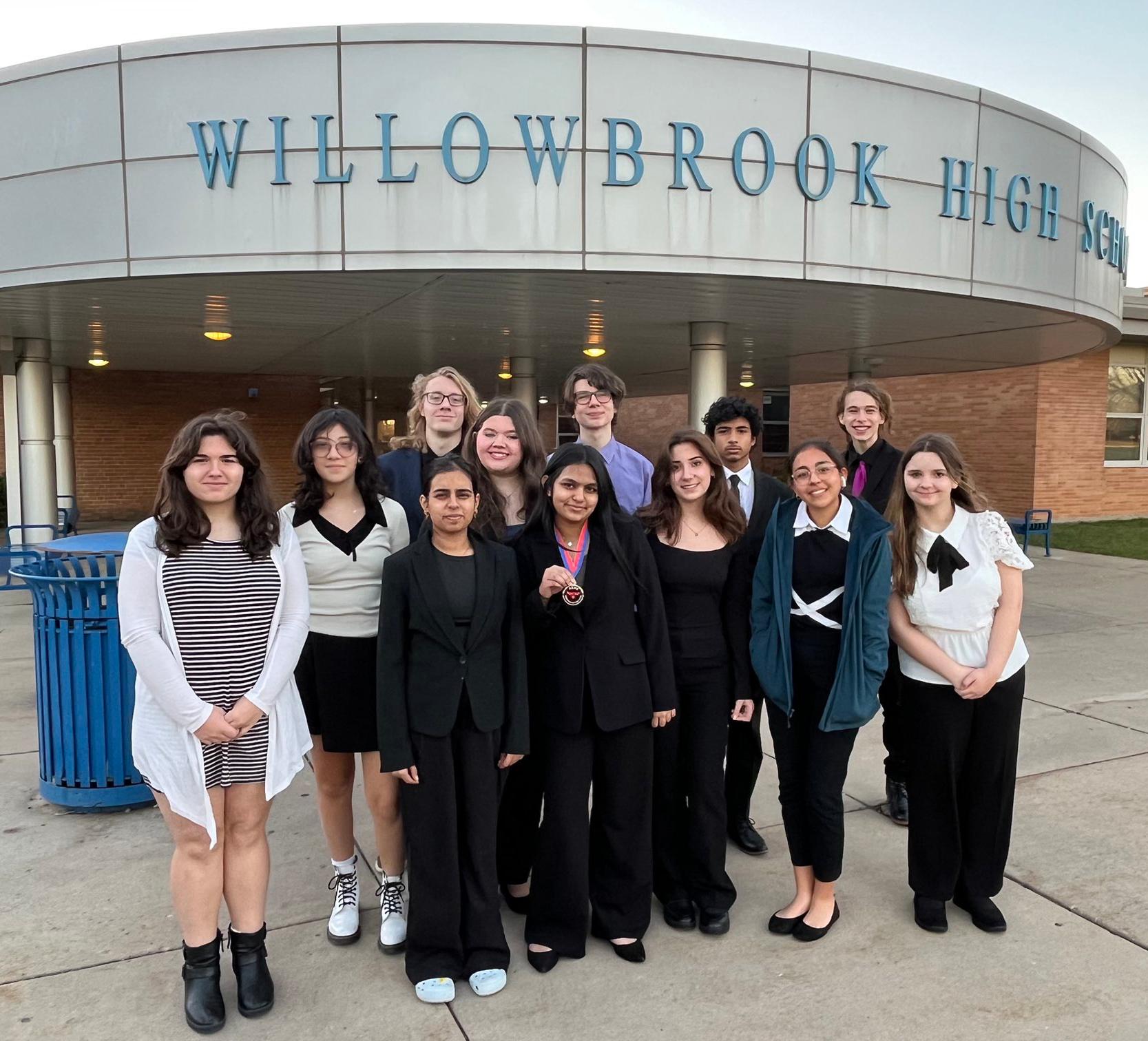 Willowbrook Speech Team earns awards at Hoffman Estates High School tournament 