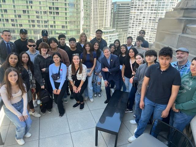 Addison Trail students participate in hospitality/tourism career pathway field trip