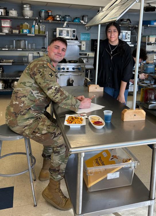 Willowbrook students compete in Meal, Ready-to-Eat (MRE) culinary challenge, ‘Cooks and Camo’