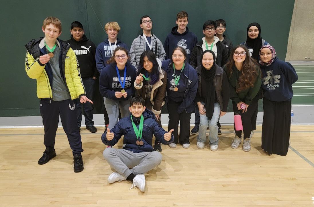 Addison Trail Science Olympiad Team performs well at Regional competition