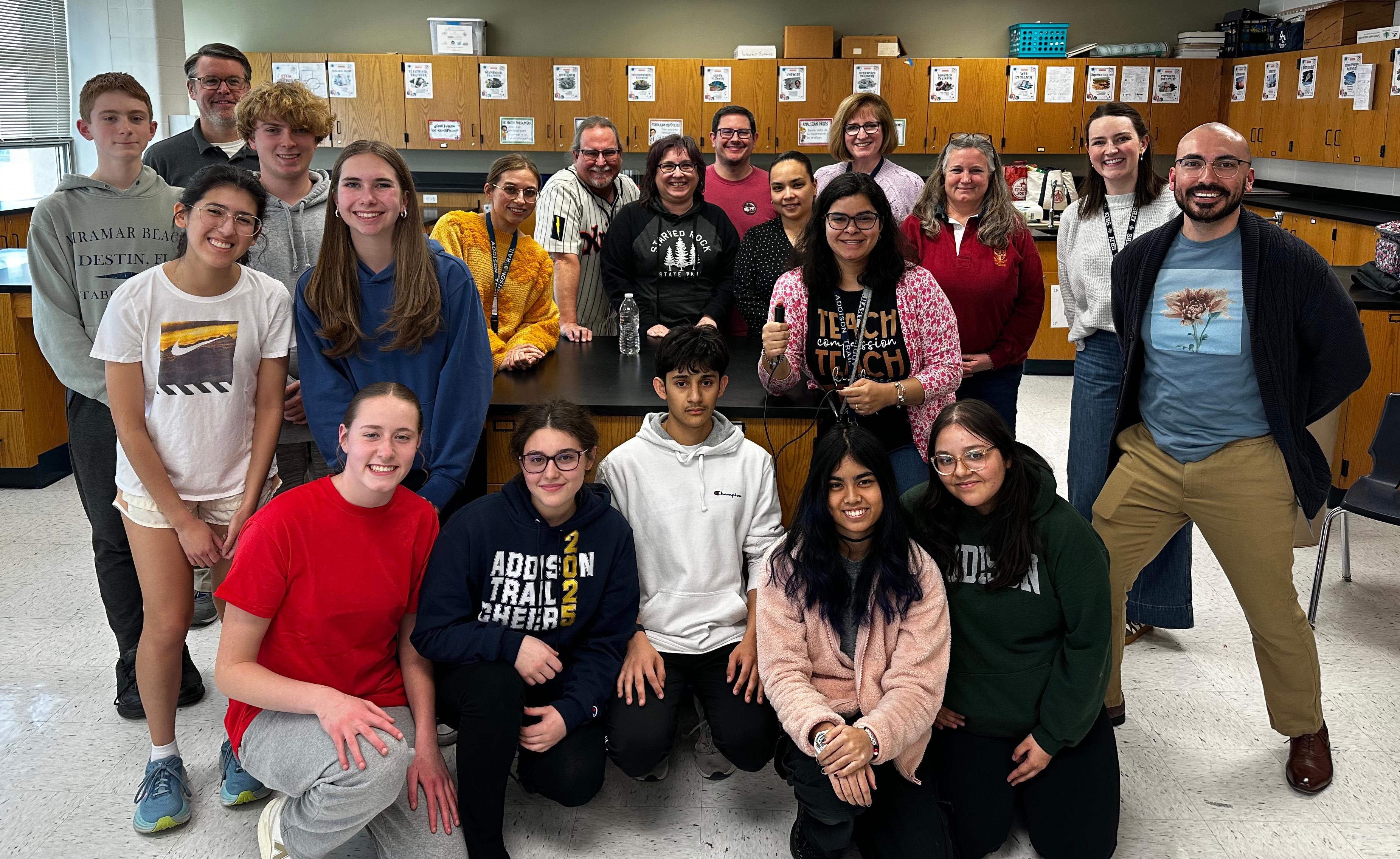Addison Trail hosts Academic Team vs. Faculty Match