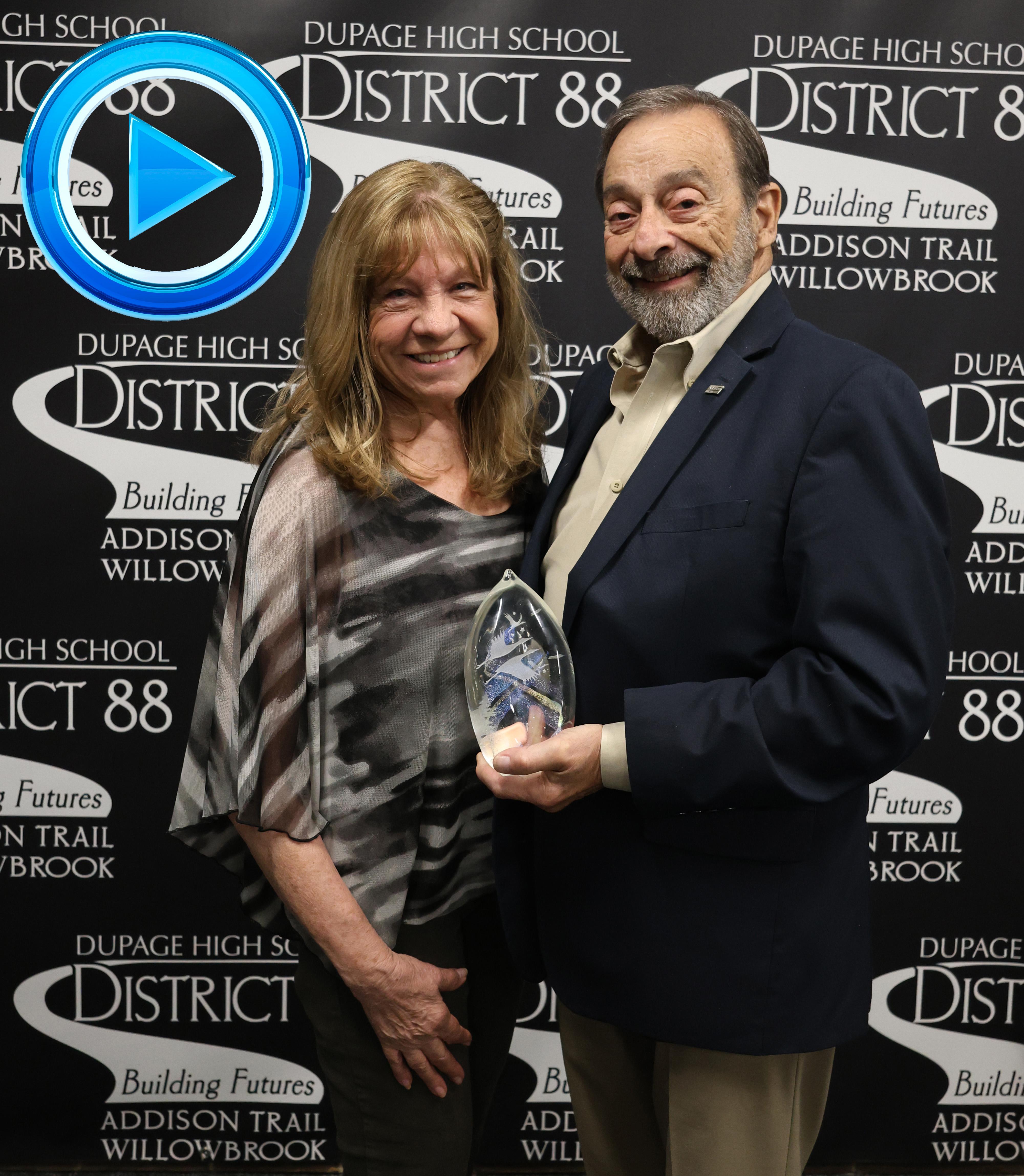 District 88 honors retiring Mayor Rich Veenstra for years of service to Village of Addison