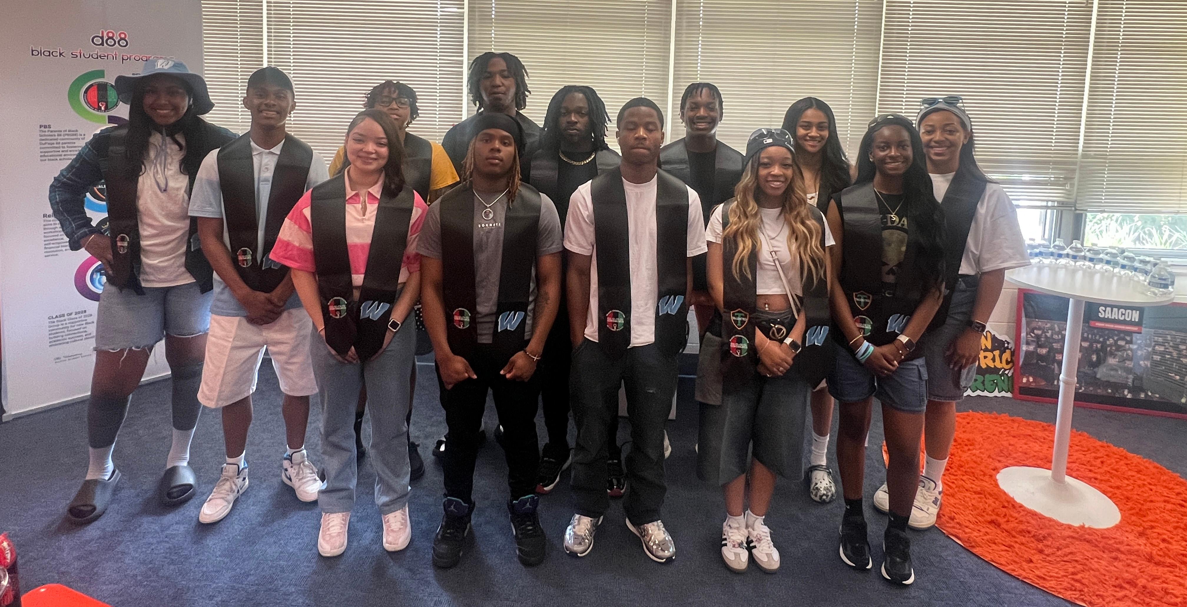 Willowbrook’s Black Organization for Student Success Club hosts breakfast for senior members