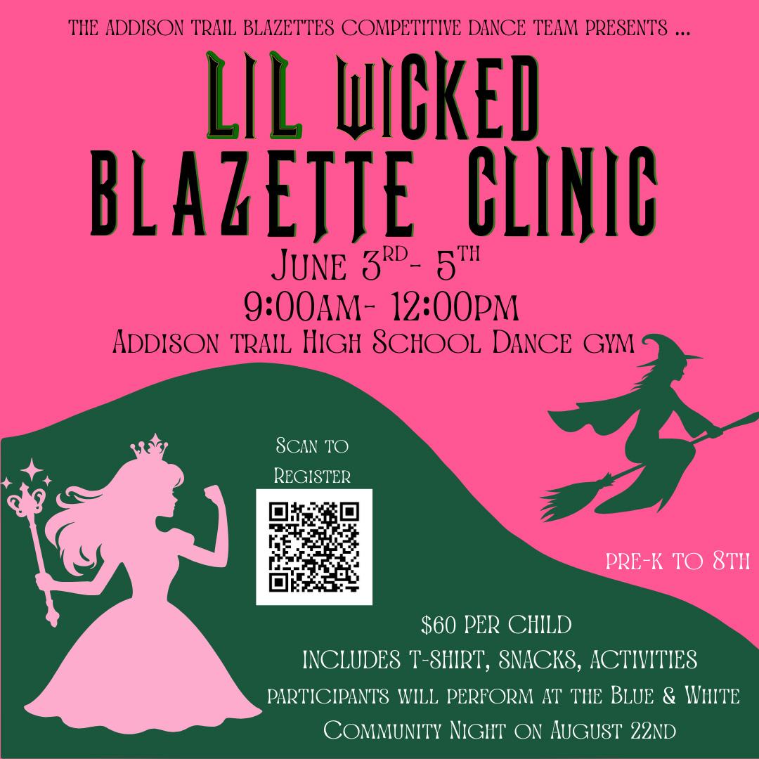 Addison Trail Blazettes to host dance clinic for students in prekindergarten through eighth grade  