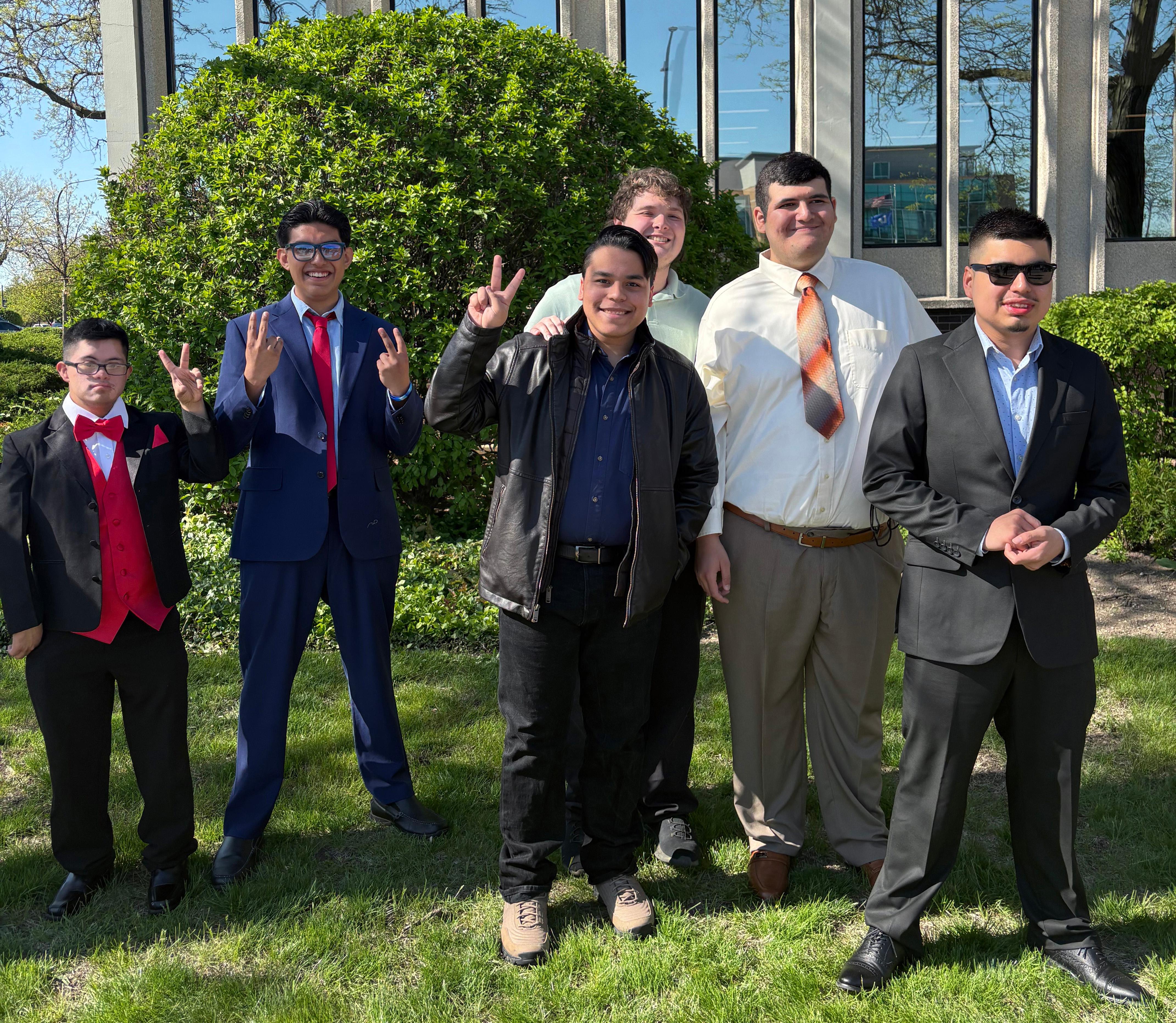 District 88 Transition Program students participate in annual Transition Formal