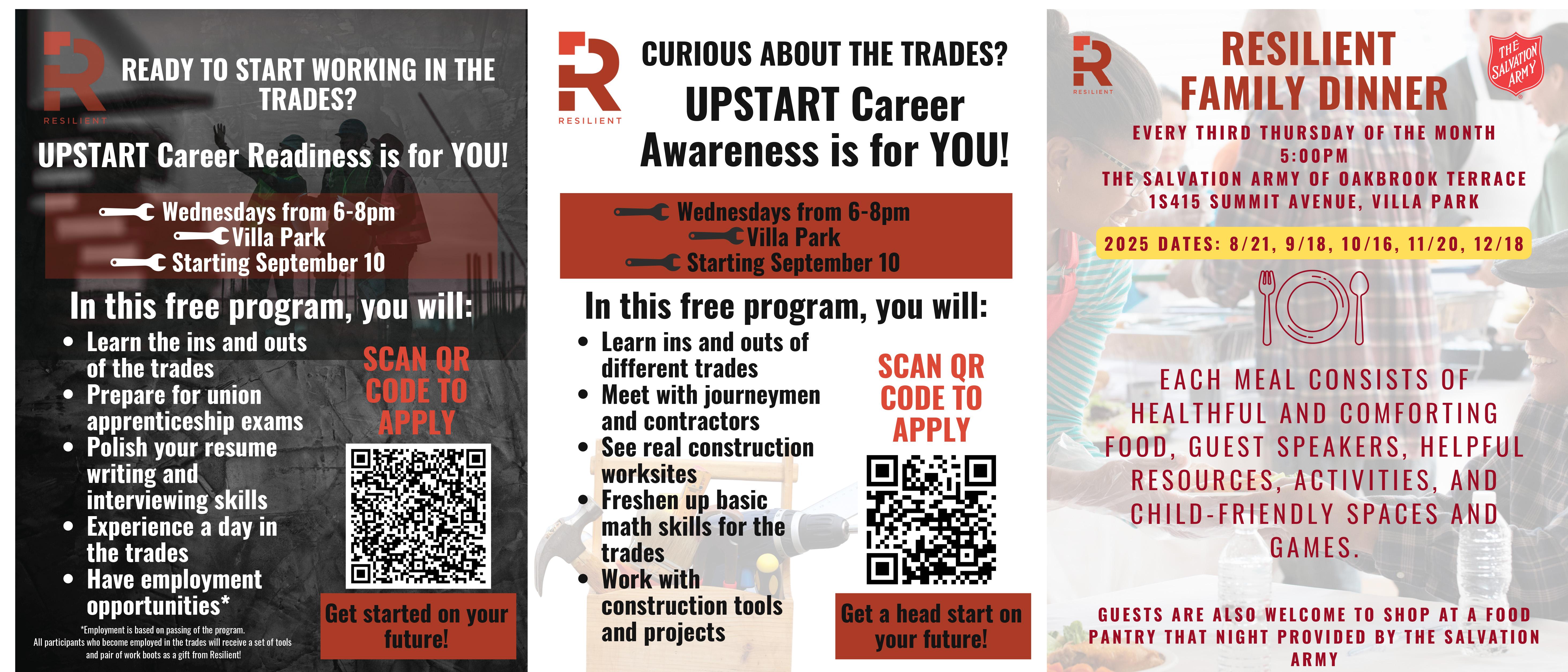 Addison Trail and Willowbrook students invited to participate in UPSTART career awareness and readiness programs