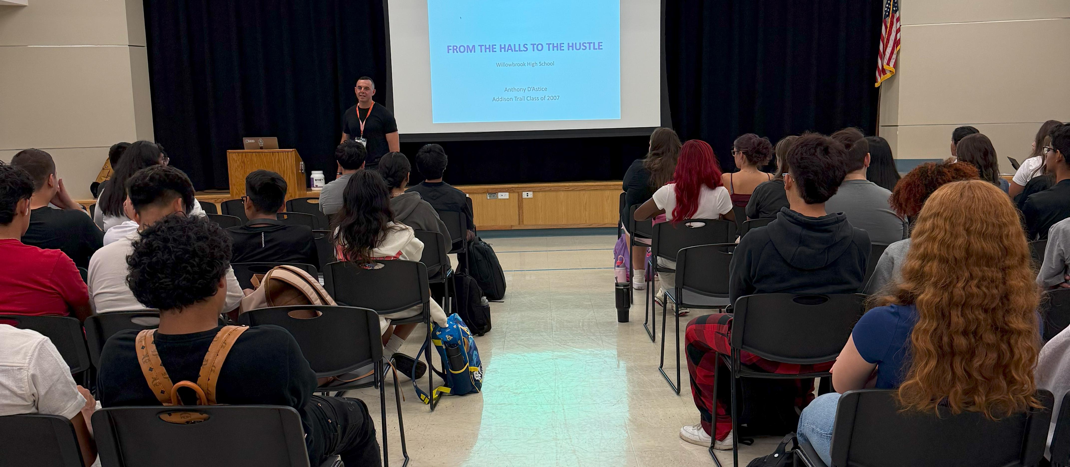 Willowbrook launches new future-focused series to inspire students to ‘Dream. Plan. Do. – From the Halls to the Hustle’
