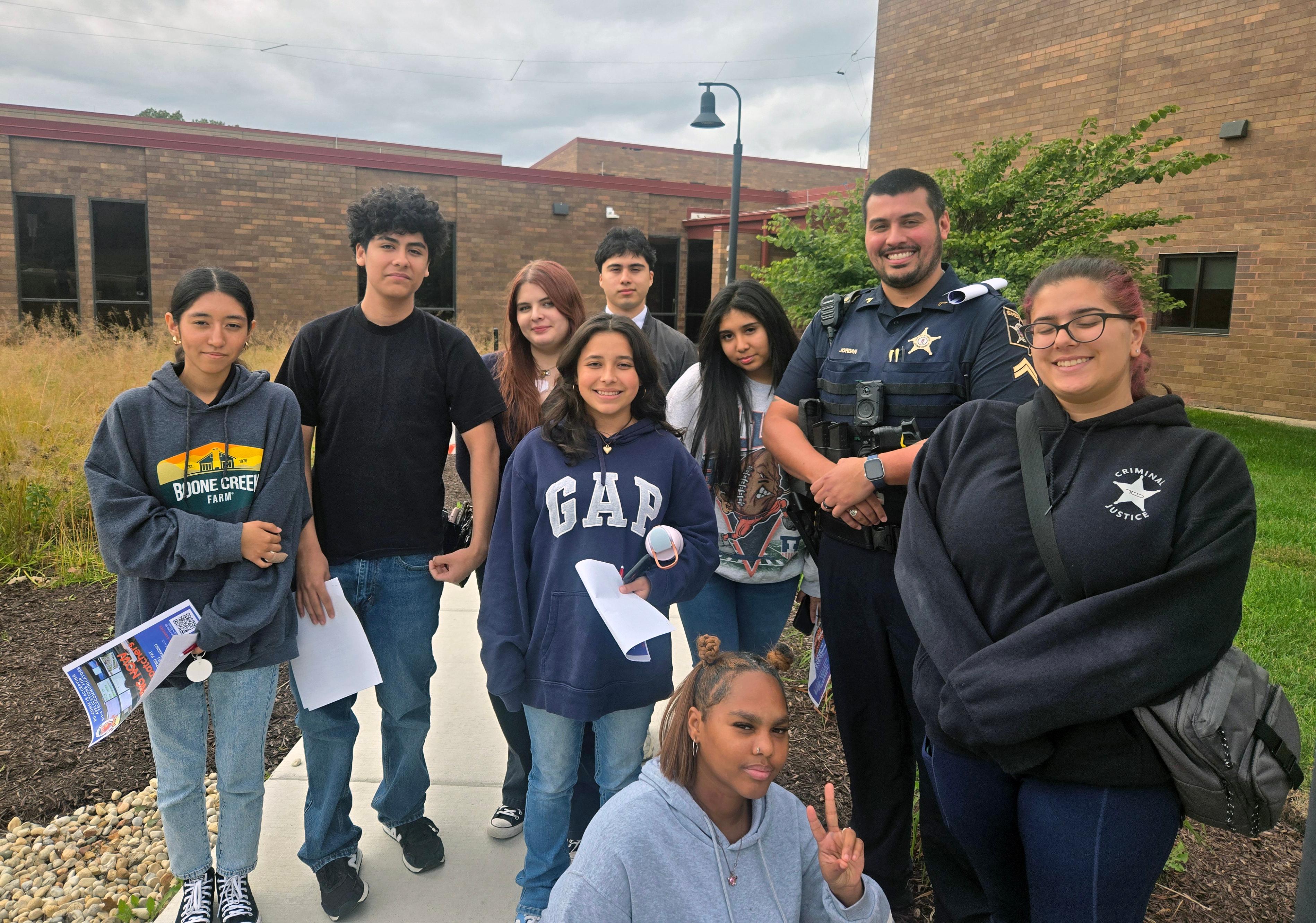 Addison Trail students participate in career-exploration field trip