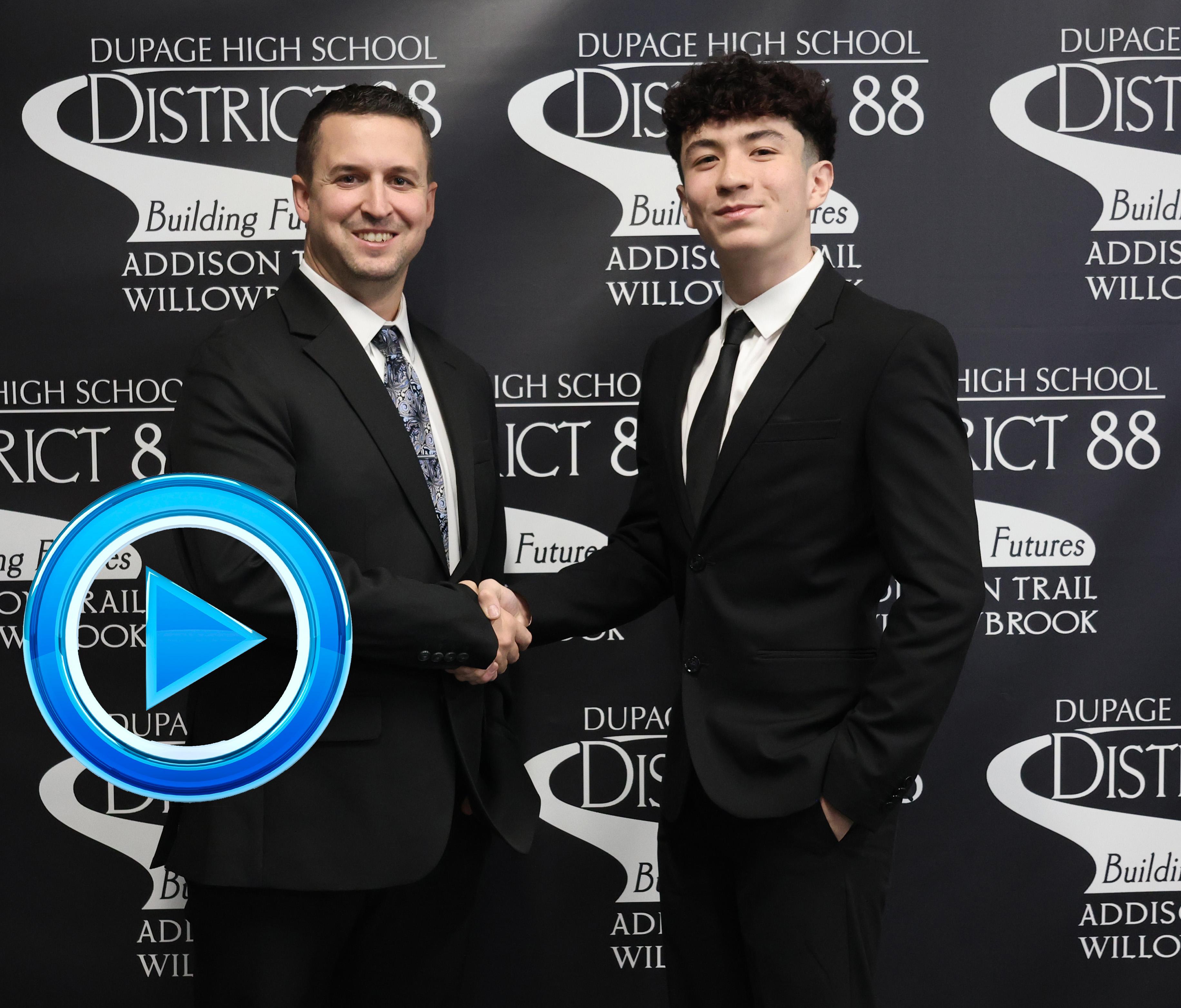 Addison Trail names December recipient of 88’s Best recognition