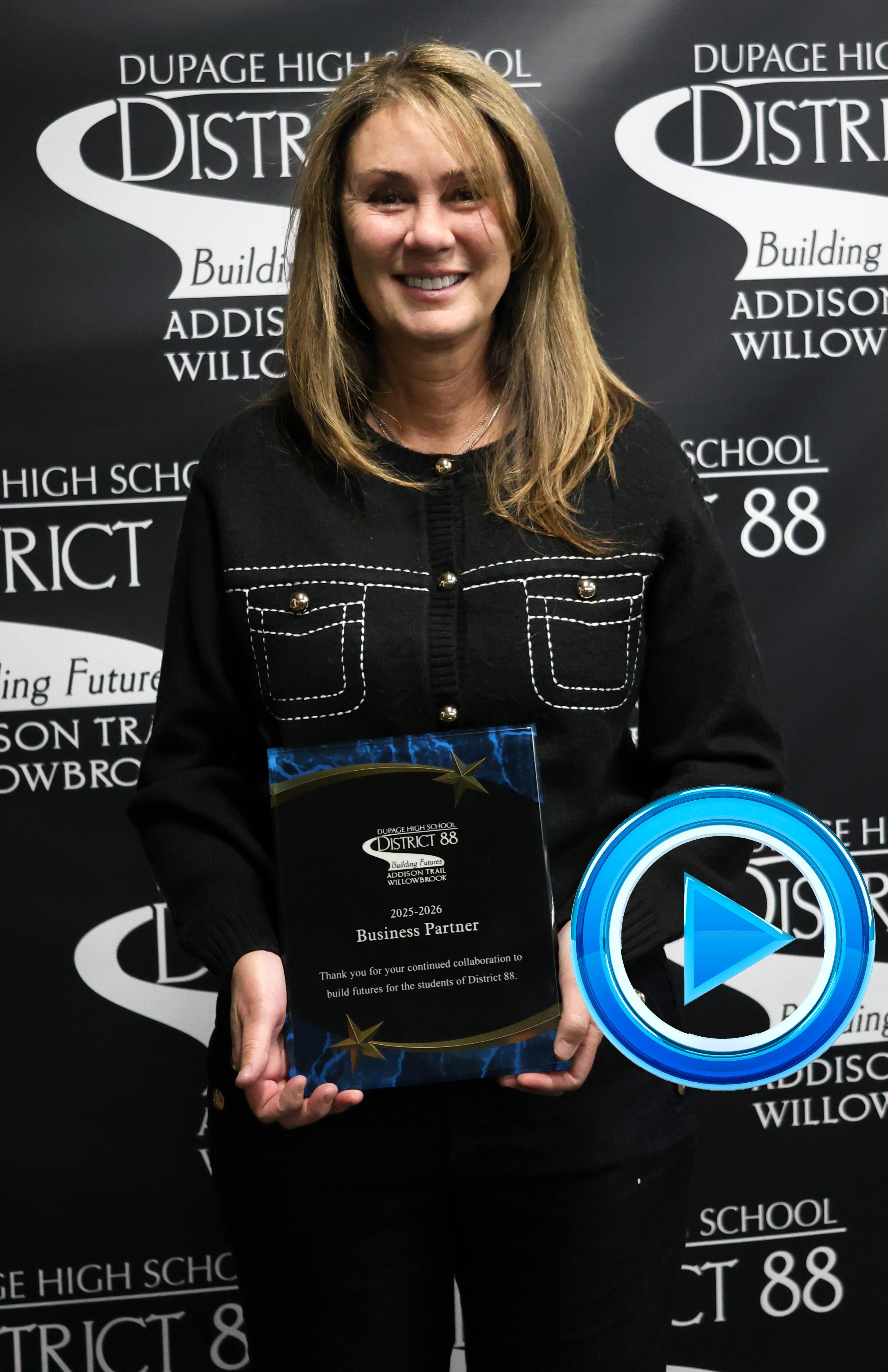 District 88 names Deb DeMito as December Business Partner