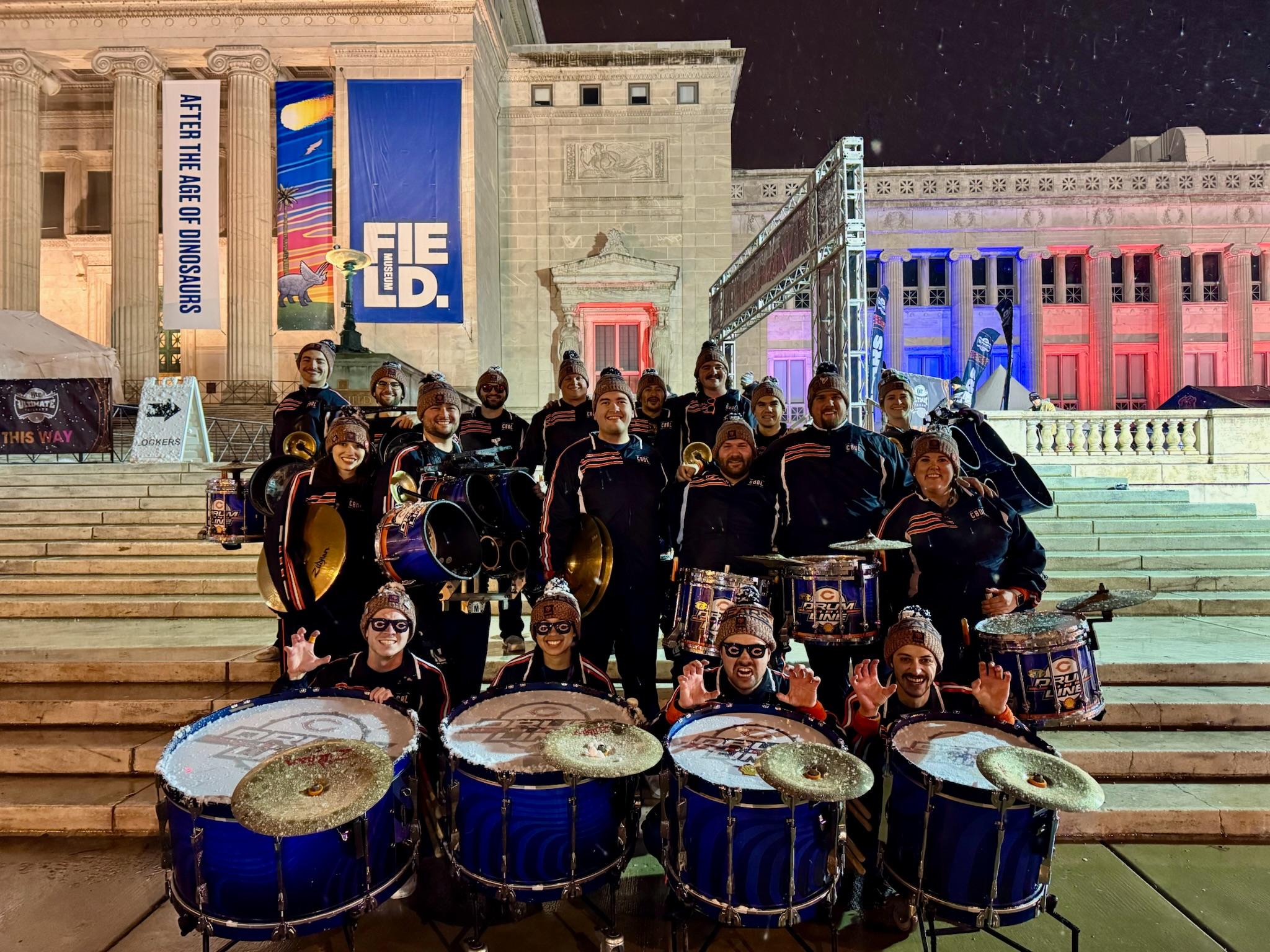 Willowbrook alumna performs with Chicago Bears Drumline