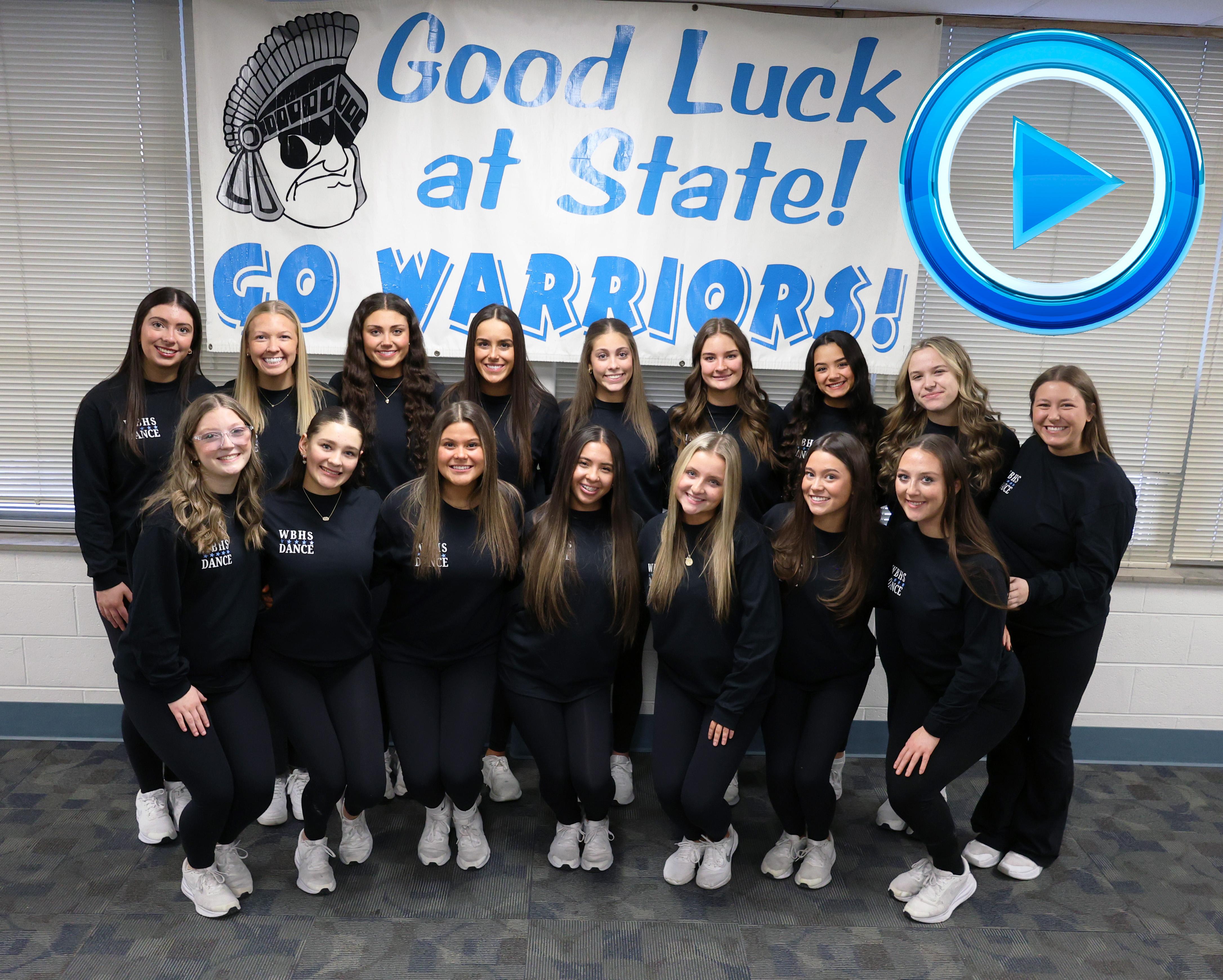 Willowbrook hosts State send-off celebration for Competitive Dance Team (Poms)